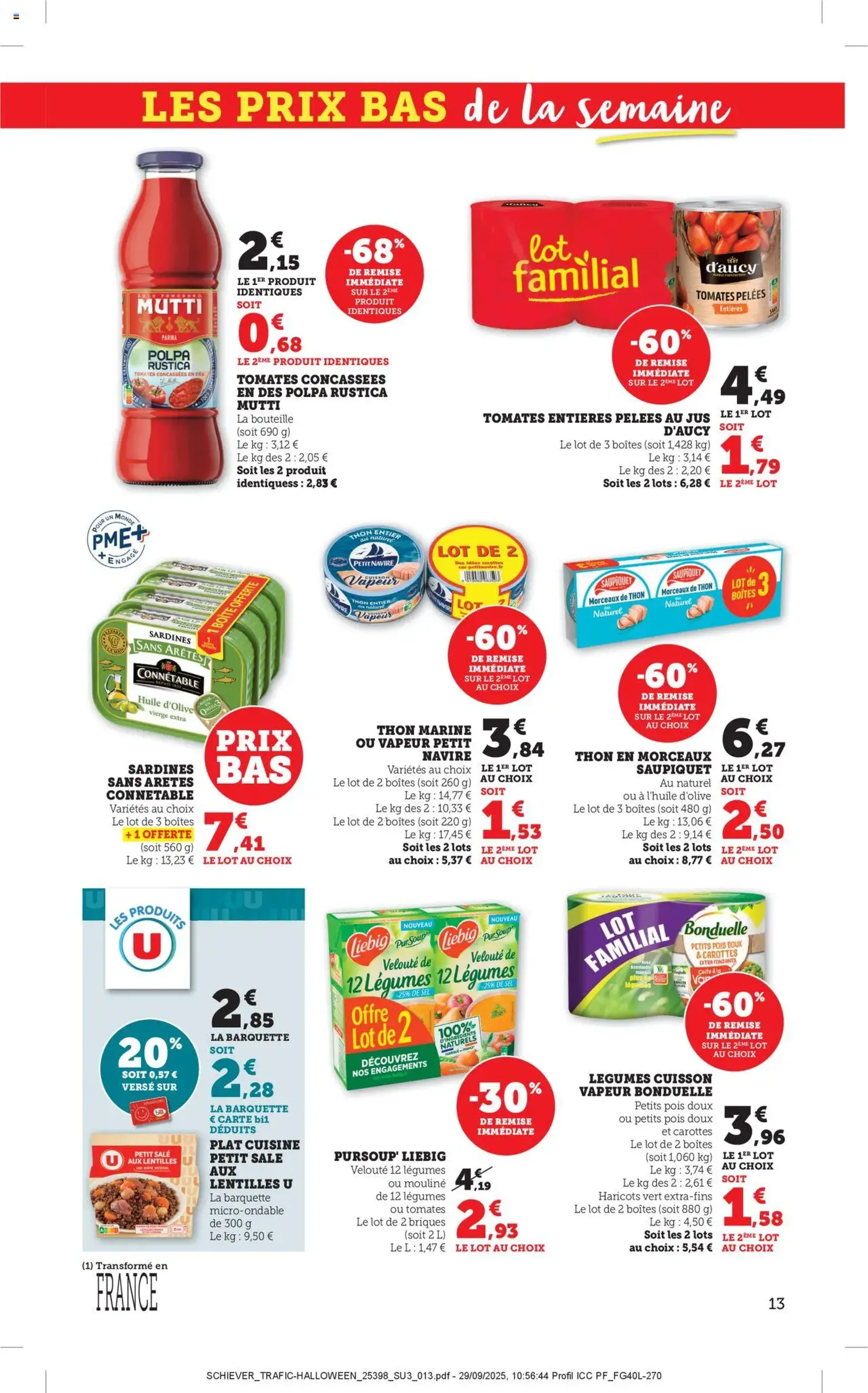 Bi1 catalogue - brochure valable à partir du 20/10/2025, page 13 sur 36 Bi1 catalogue - brochure valable à partir du 20/10/2025, page 13 sur 36
