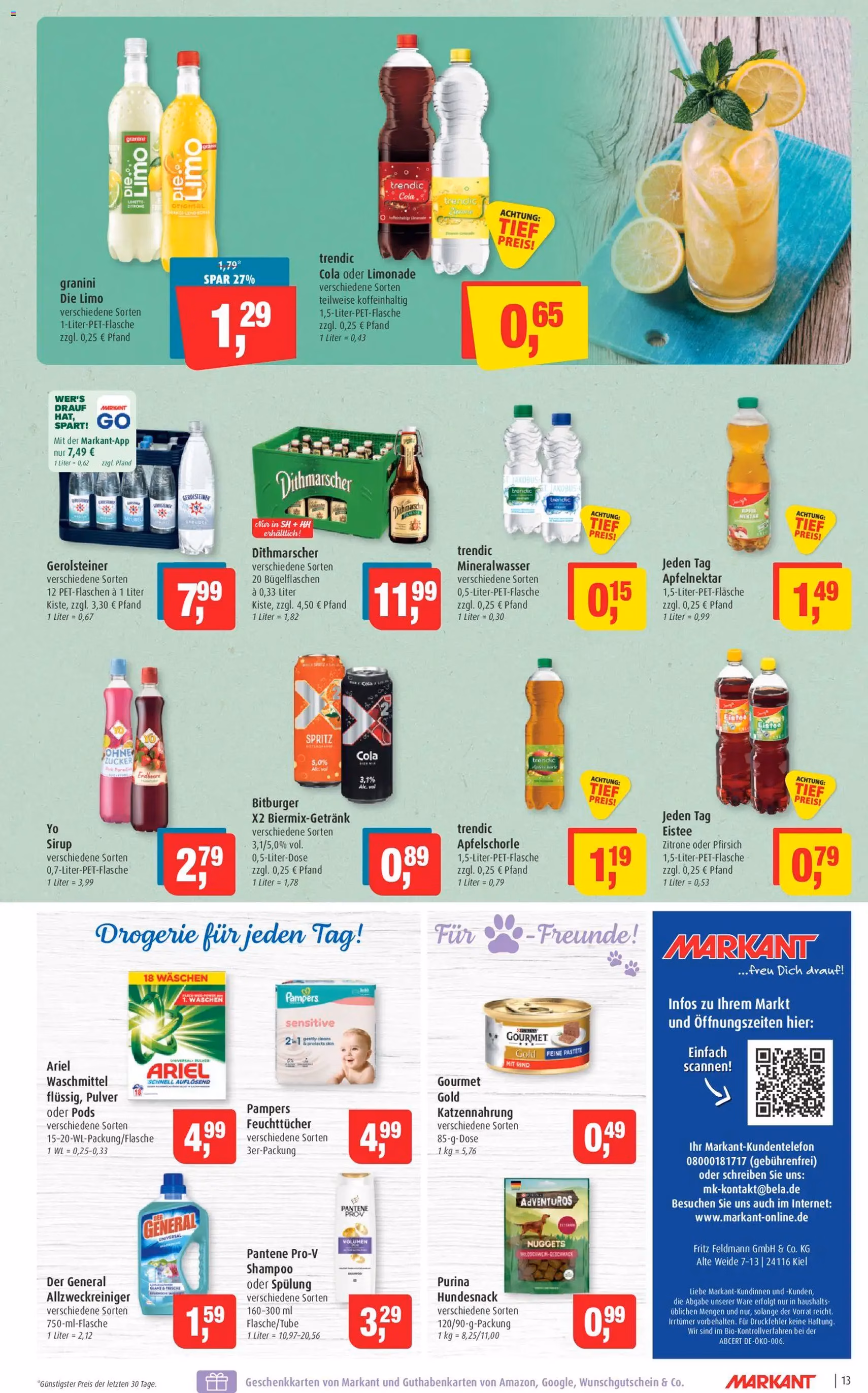 Markant Prospekt - Gültiger Prospekt ab 07.04.2026, Seite 13 von insgesamt 14