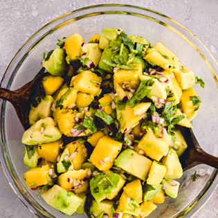 Mango Avocado Salat Rezept - Rezeptvorschau