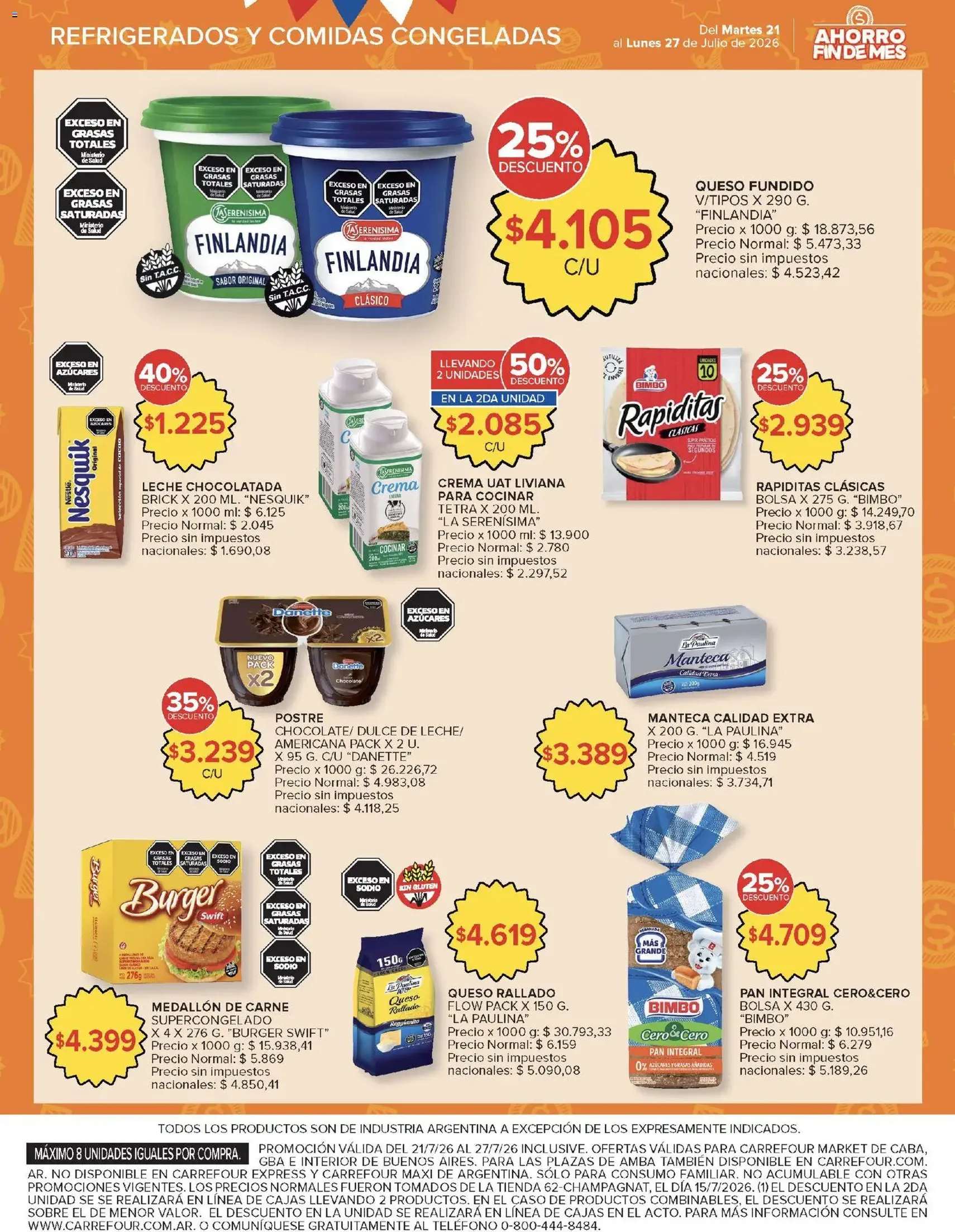 Carrefour ofertas - folleto válido desde 21/07/2026 página 43 de 56