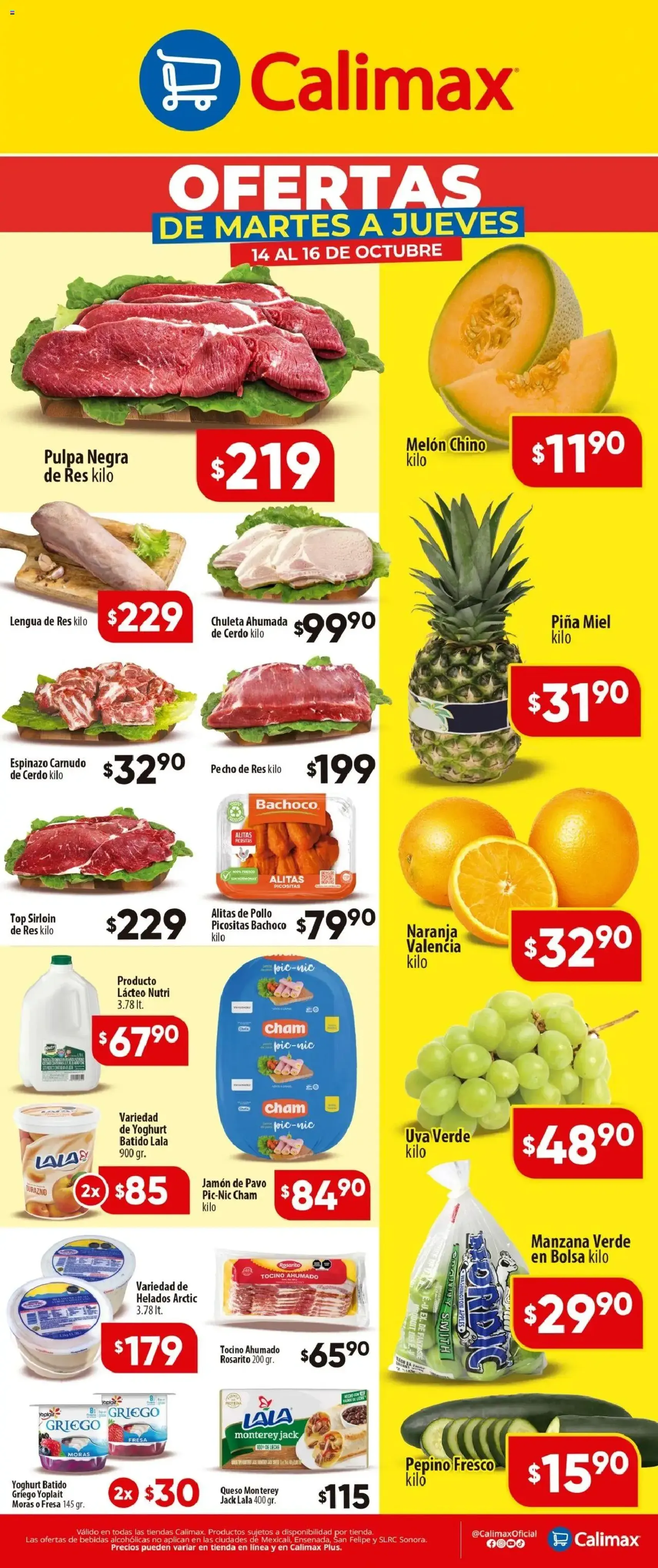 Calimax folleto - folleto válido desde 14/10/2025 página 1 de 2