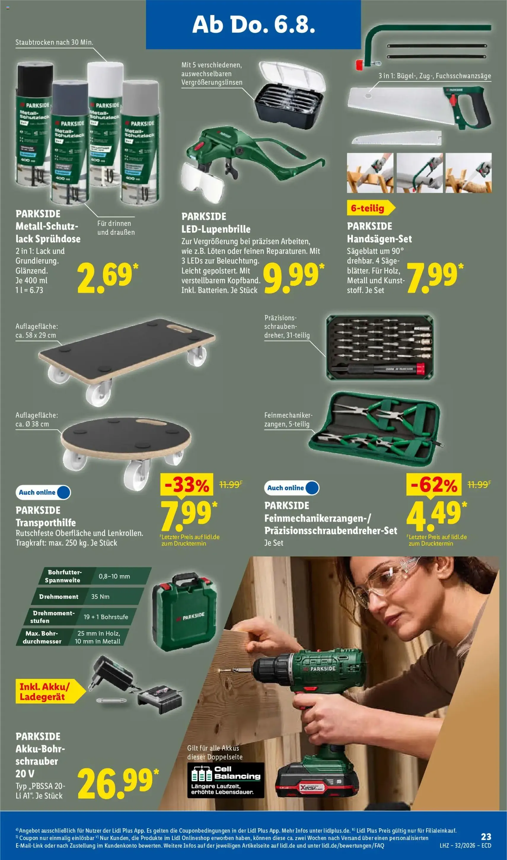 Lidl Prospekt - Gültiger Prospekt ab 03.08.2026, Seite 39 von insgesamt 69