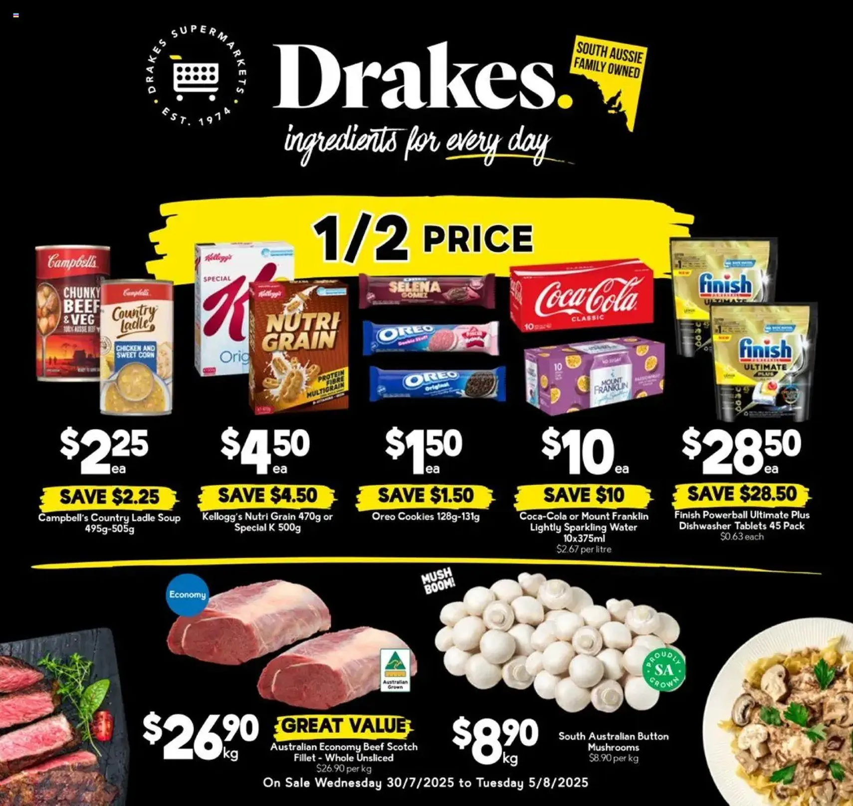 Drakes Catalogue SA - valid flyer from 30/07/2025, page 1 of 16 Drakes Catalogue SA - valid flyer from 30/07/2025, page 1 of 16