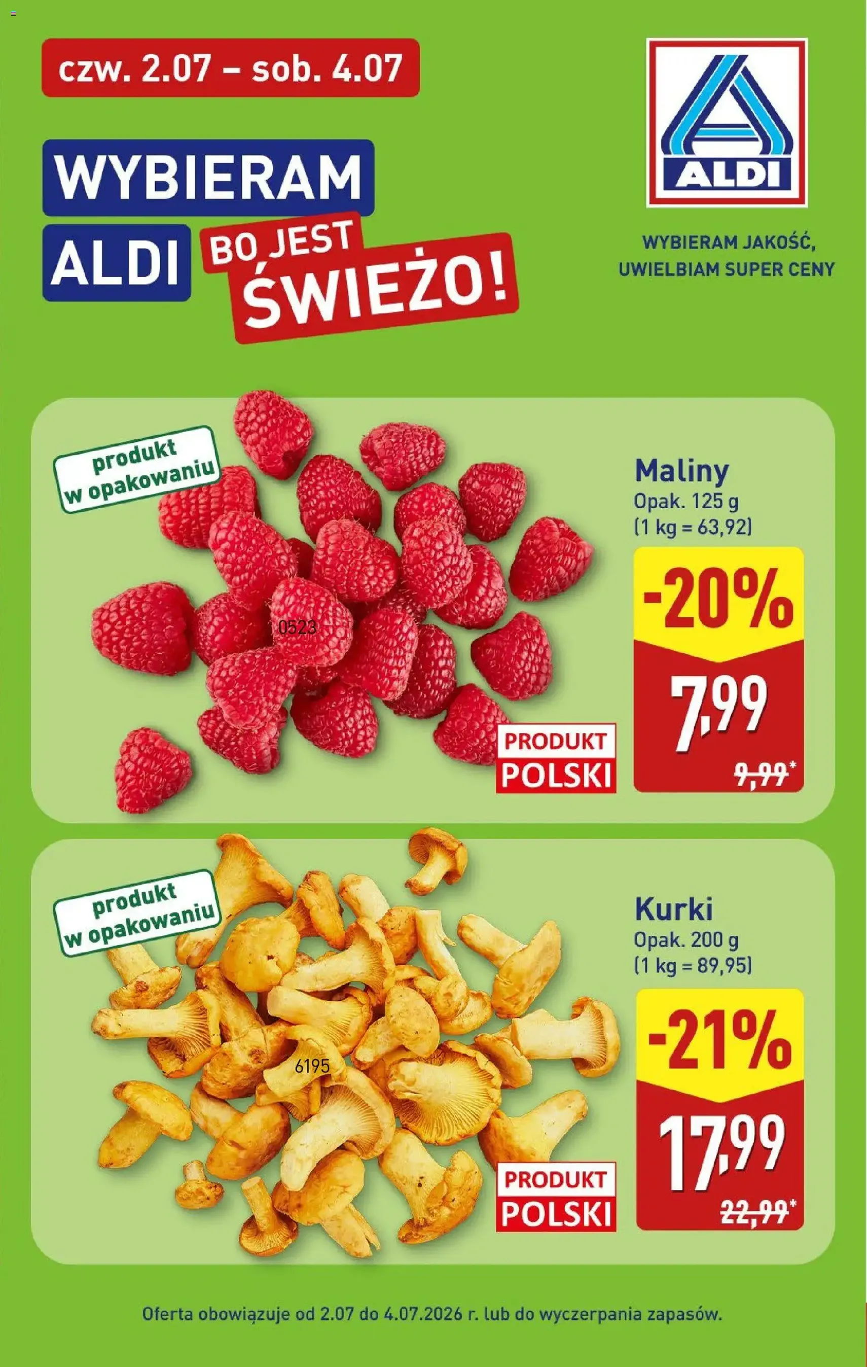 Aldi gazetka - ważny gazetka od 29.06.2026 strona 9 z 46