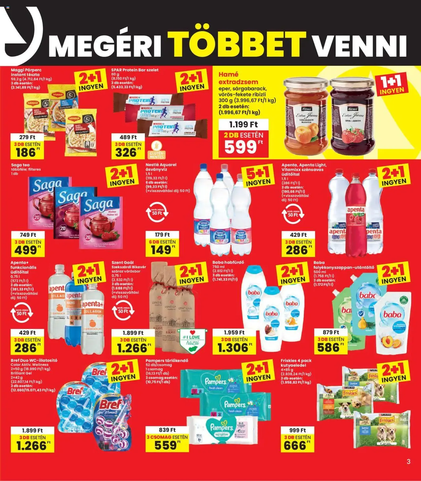 Interspar Akciós újság - 2025.09.04. érvényes szórólap 3 oldal 16 oldalból Interspar Akciós újság - 2025.09.04. érvényes szórólap 3 oldal 16 oldalból