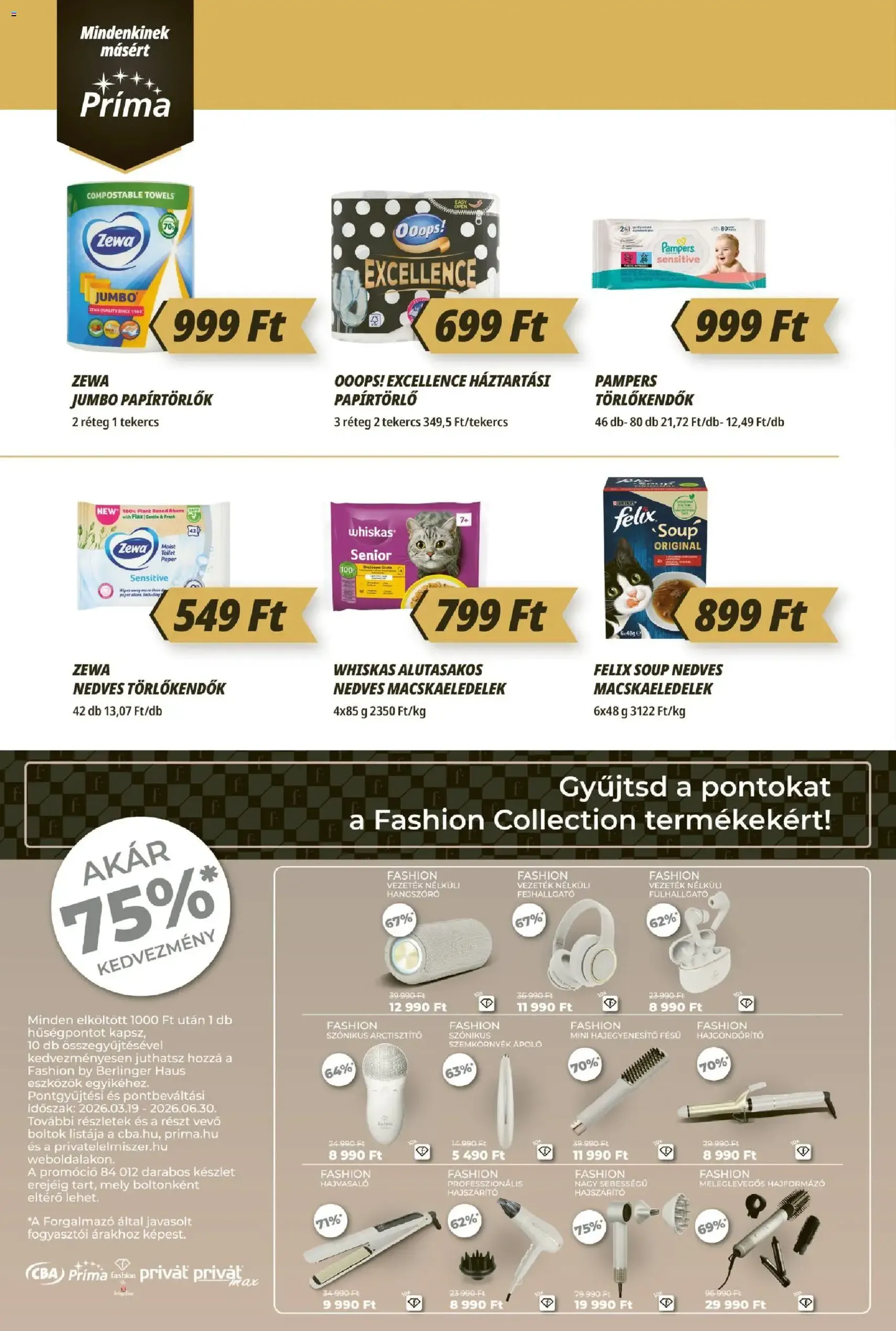 CBA Príma akciós újság - 2026.06.11. érvényes szórólap 10 oldal 12 oldalból