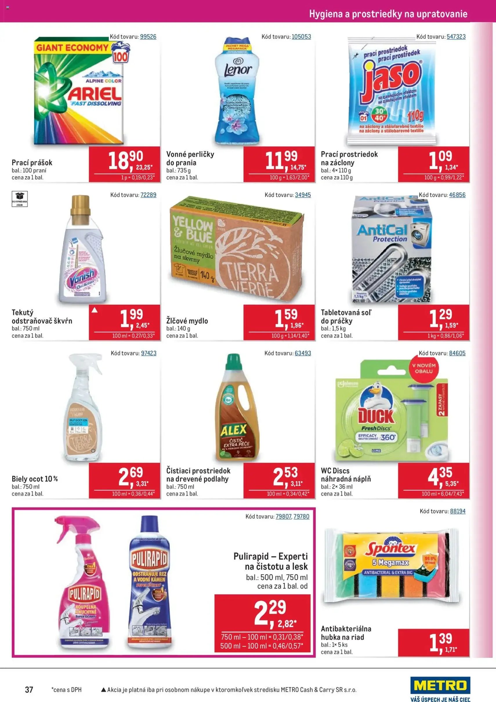 Metro leták - platný leták od 25.03.2026 strana 37 z 40