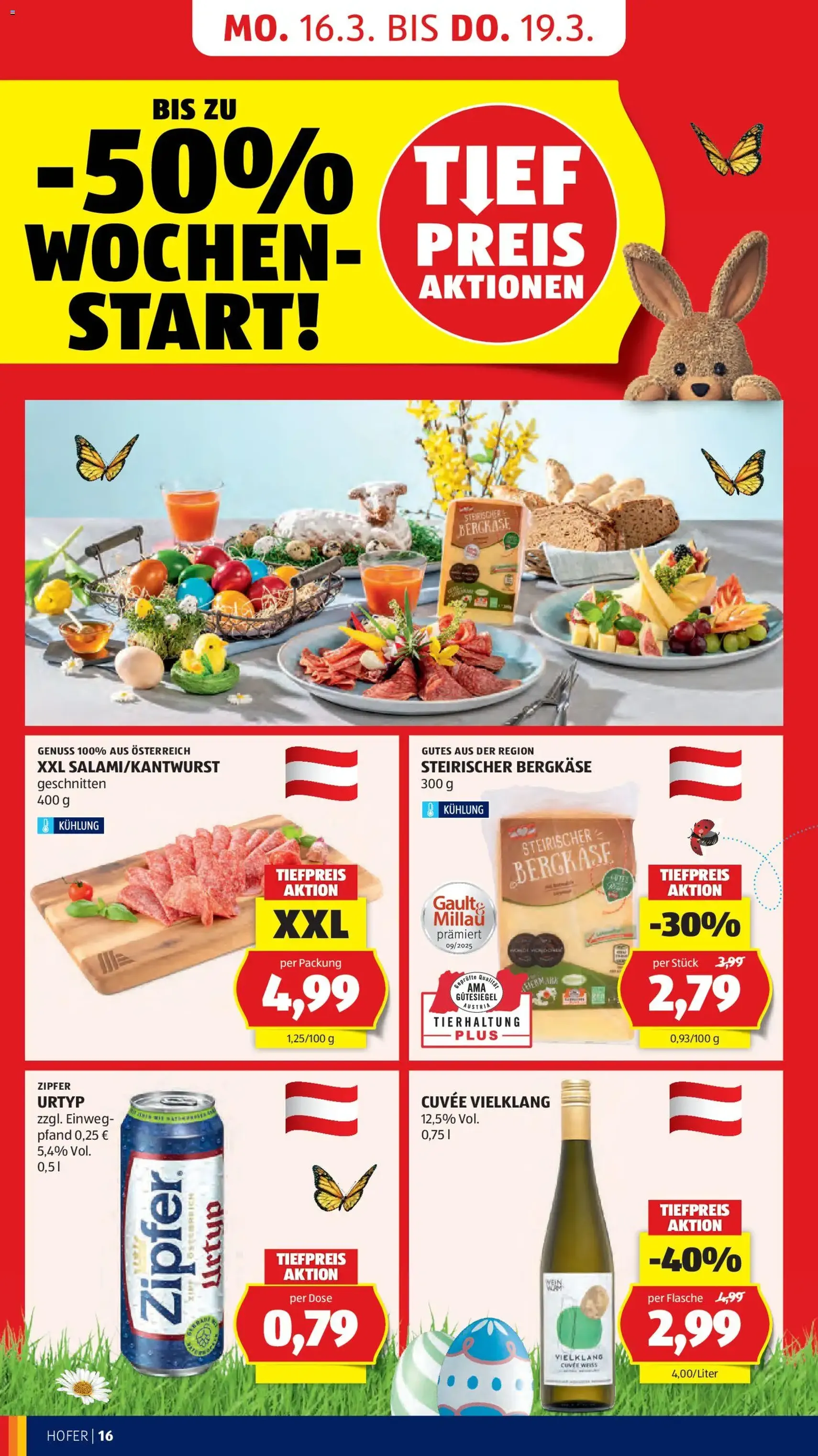 Hofer Flugblatt - Gültiger Prospekt ab 11.03.2026, Seite 20 von insgesamt 48