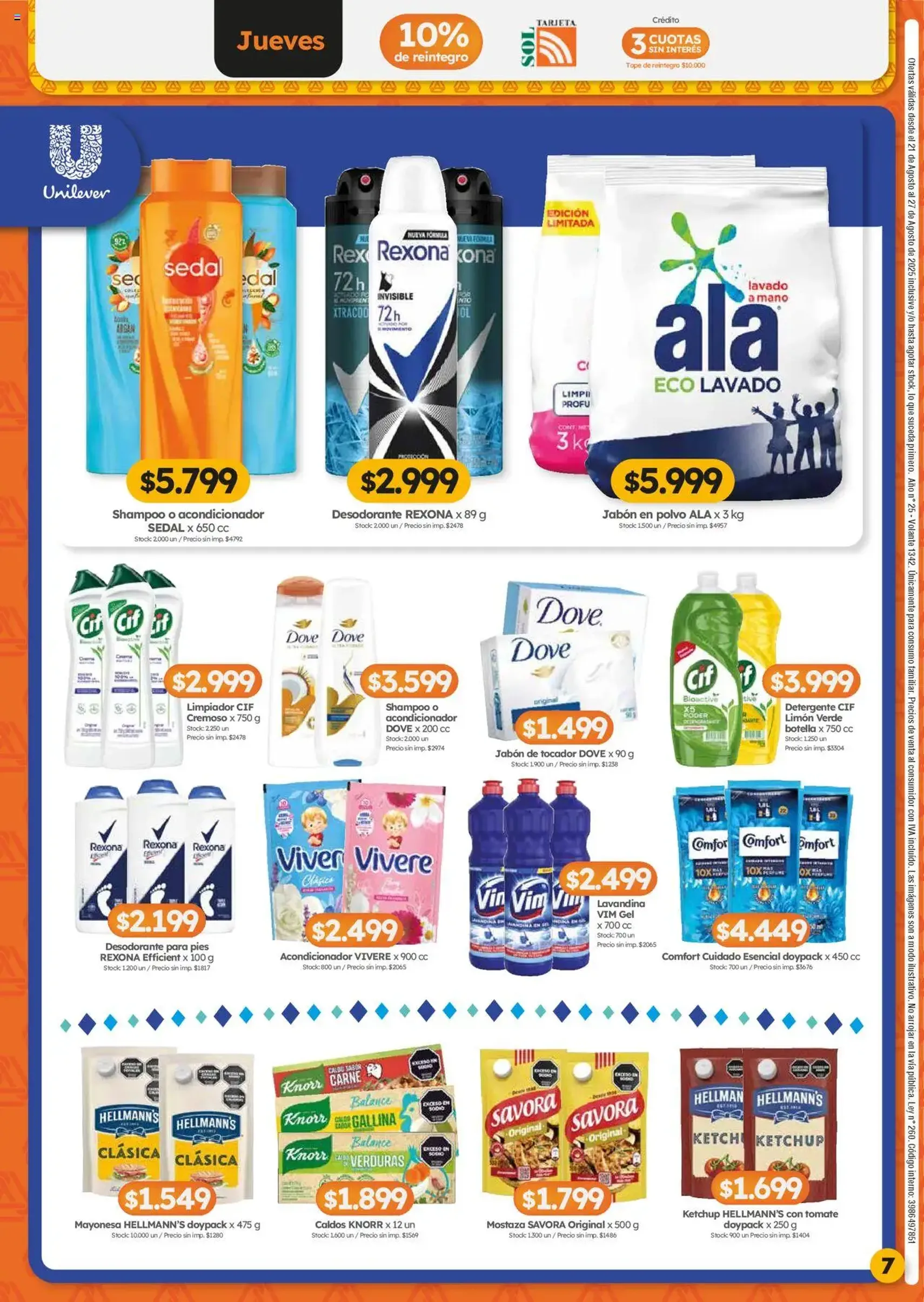 Cordiez ofertas - folleto válido desde 31/07/2025 página 7 de 8