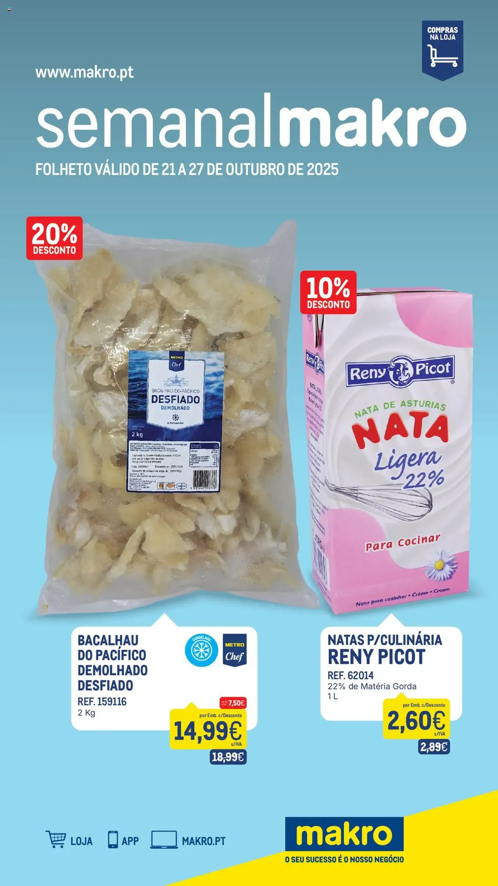 Makro folheto - folheto válido a partir de 21/10/2025 página 1 de 18 Makro folheto - folheto válido a partir de 21/10/2025 página 1 de 18