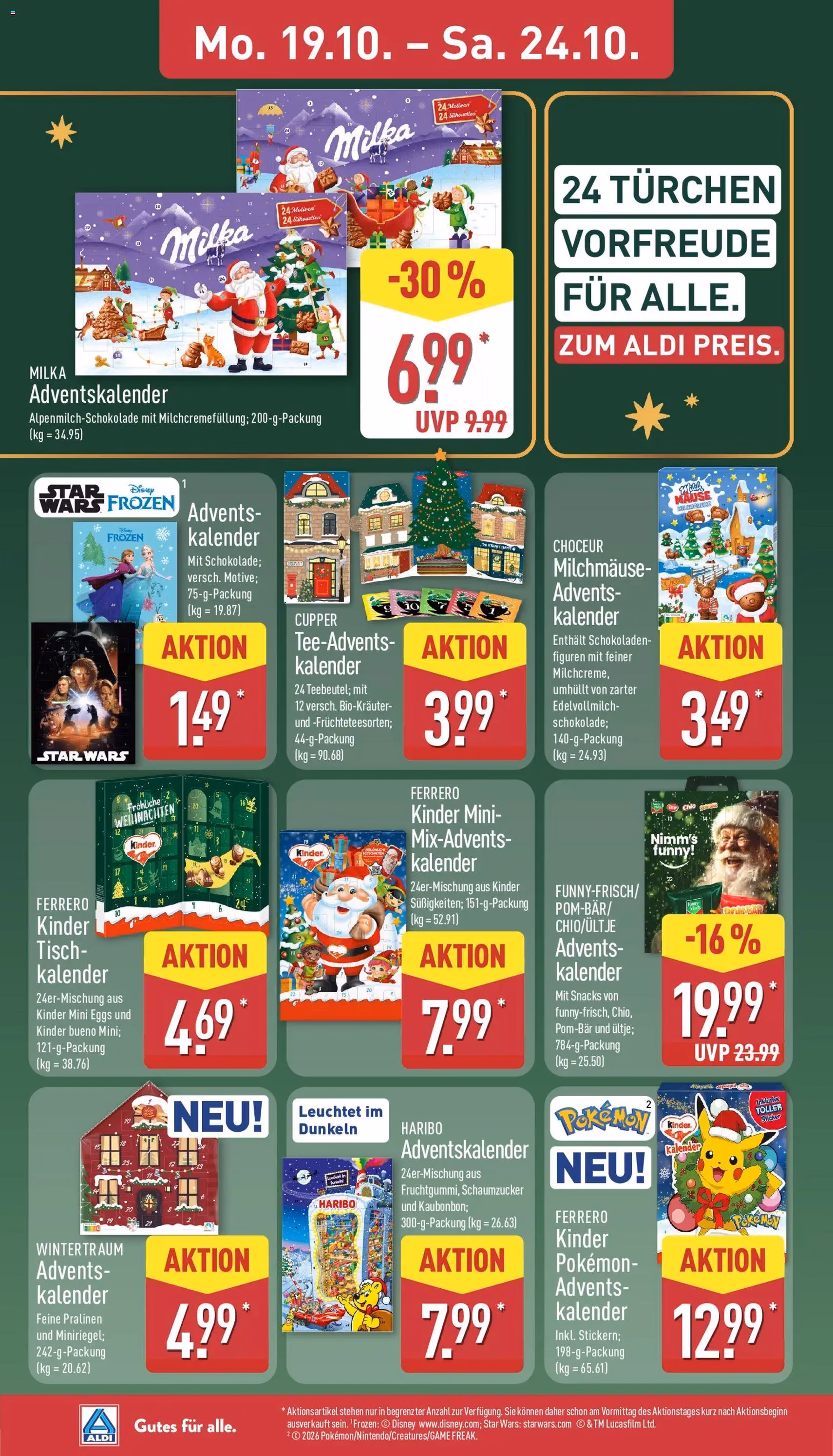 Aldi Prospekt - Gültiger Prospekt ab 19.10.2026, Seite 10 von insgesamt 46