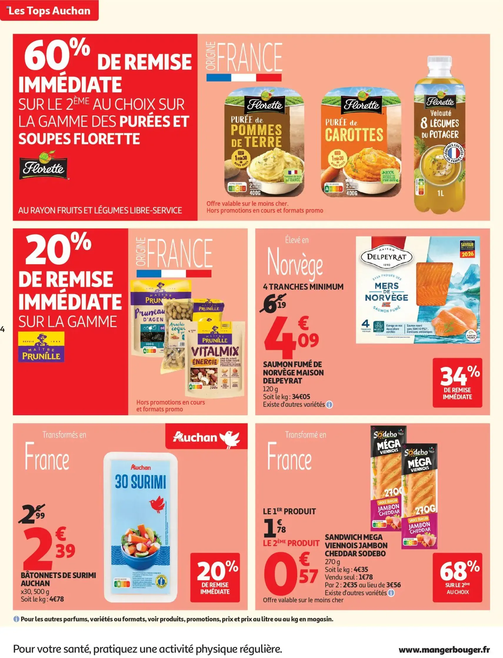 Auchan folder / publicité - geldige folder vanaf 27/01/2026 pagina 4 van 58