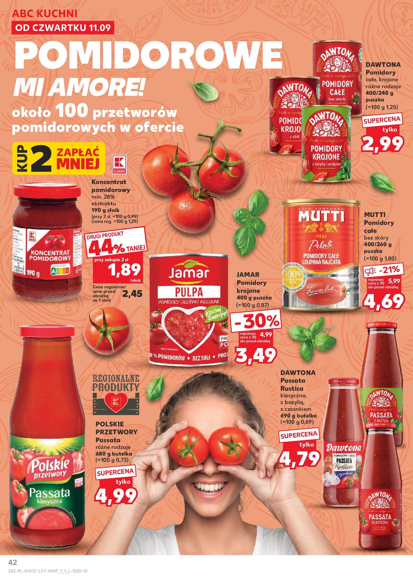Kaufland gazetka - ważny gazetka od 11.09.2025 strona 42 z 61 Kaufland gazetka - ważny gazetka od 11.09.2025 strona 42 z 61