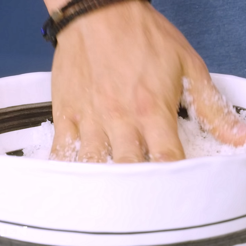 Branzino al sale ricetta - procedimento 1