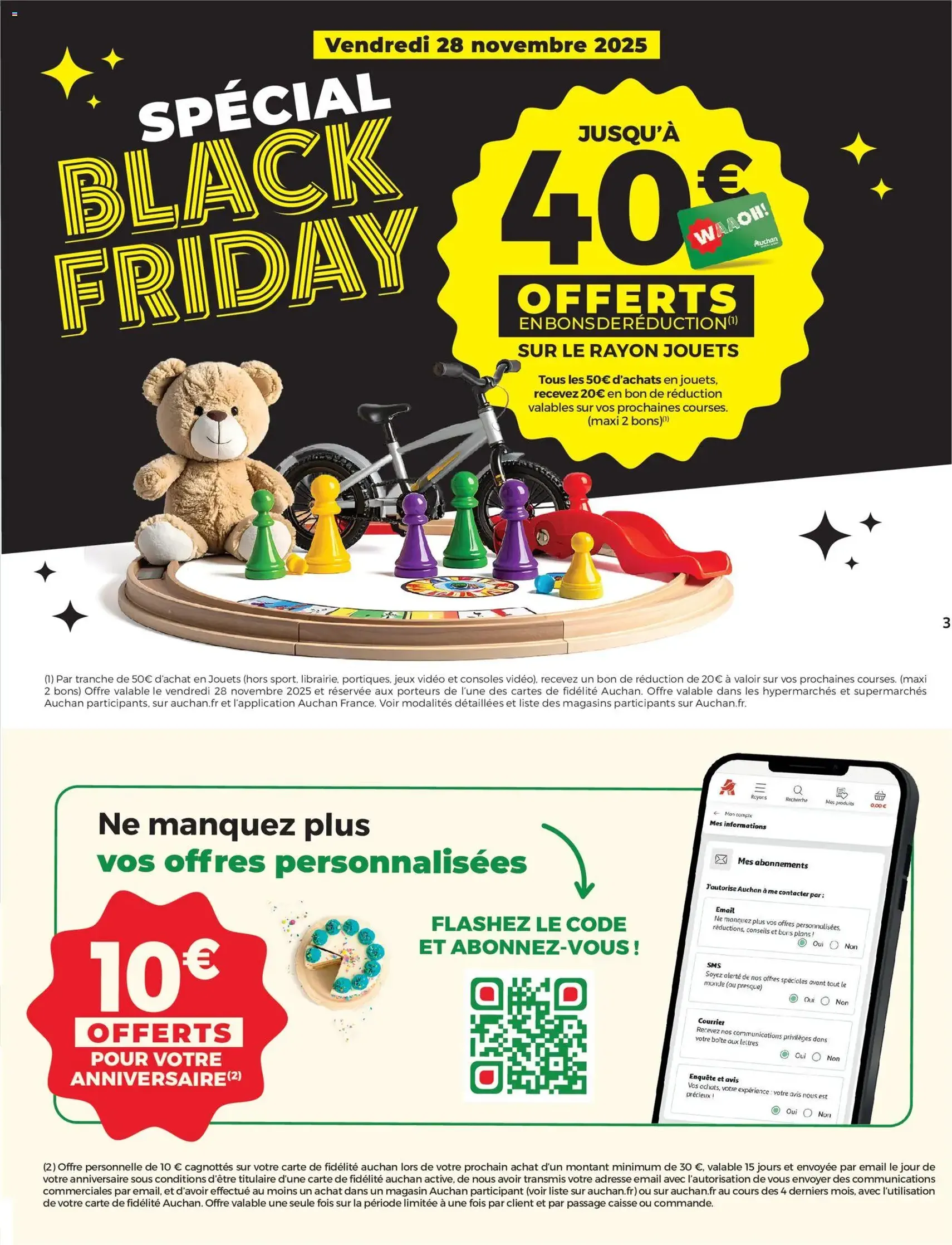 Auchan - Black Friday - geldige folder vanaf 25/11/2025 pagina 3 van 49
