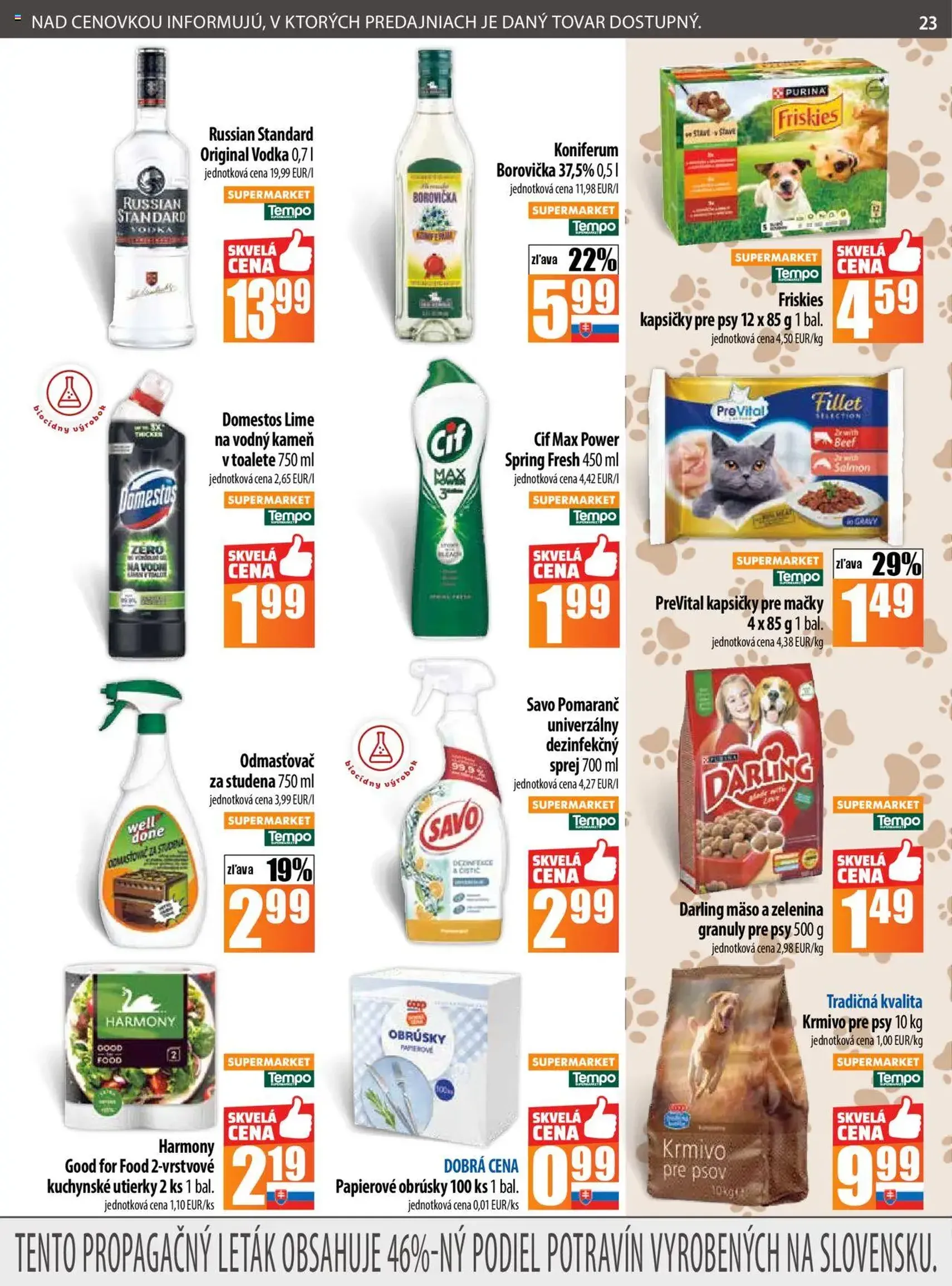 COOP Jednota leták - platný leták od 18.09.2025 strana 23 z 28