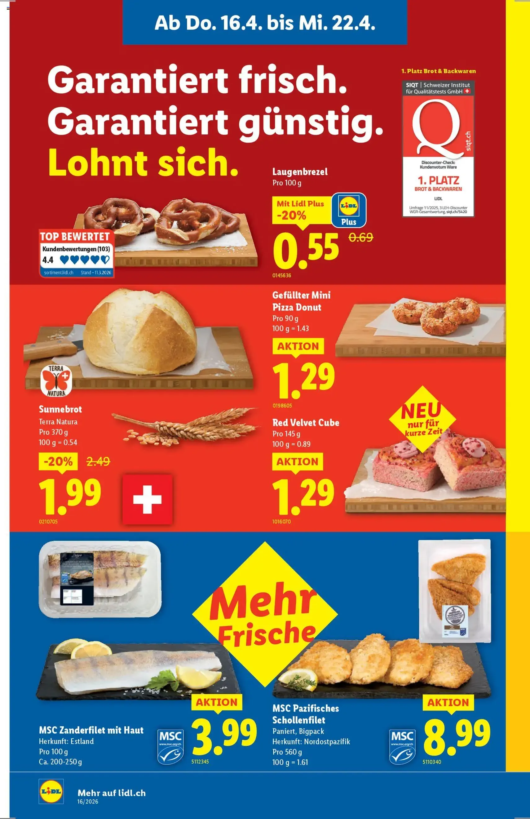 Lidl aktionen - Gültiger Prospekt ab 16.04.2026, Seite 6 von insgesamt 32