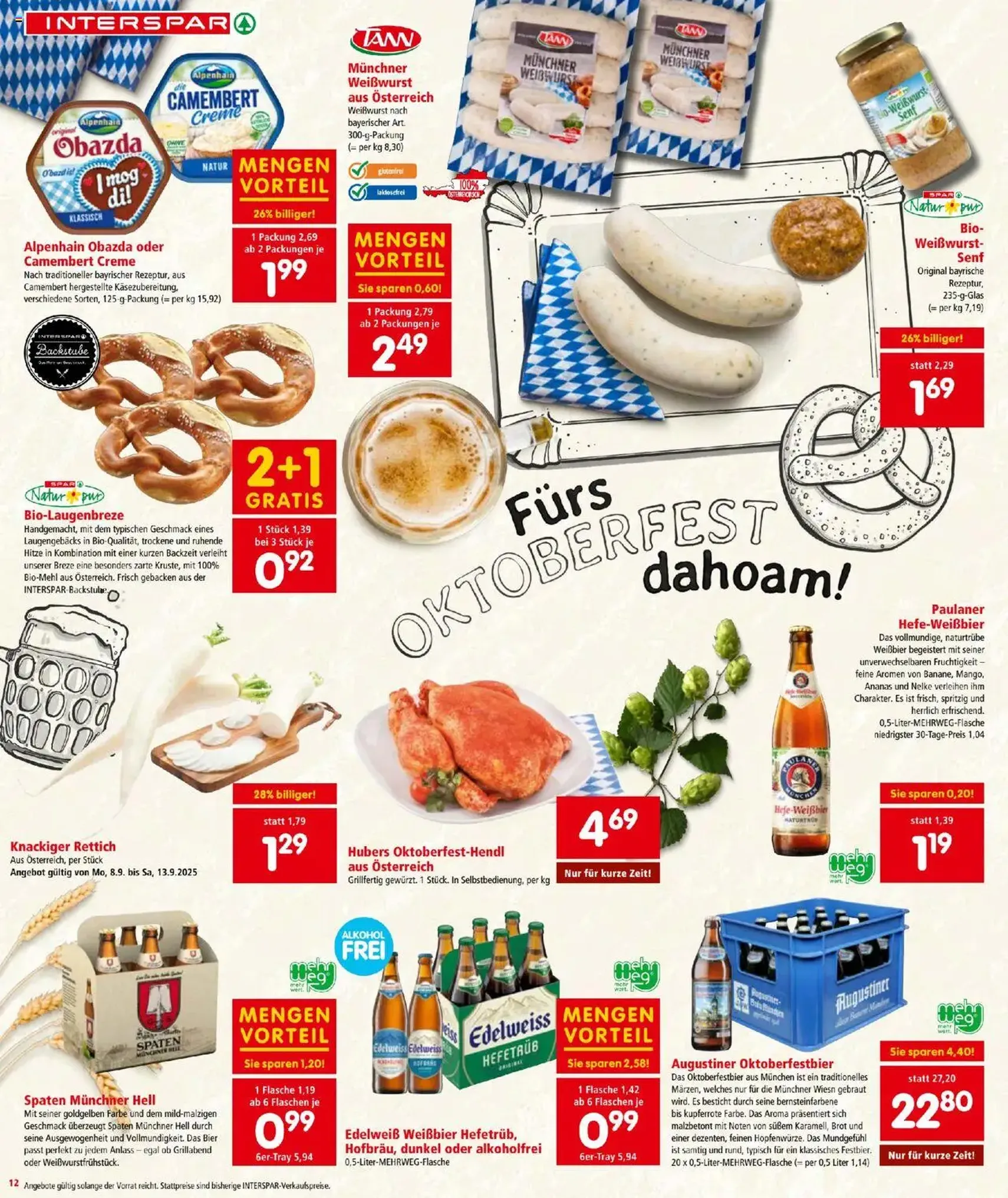Interspar Flugblatt - Gültiger Prospekt ab 11.09.2025, Seite 12 von insgesamt 20