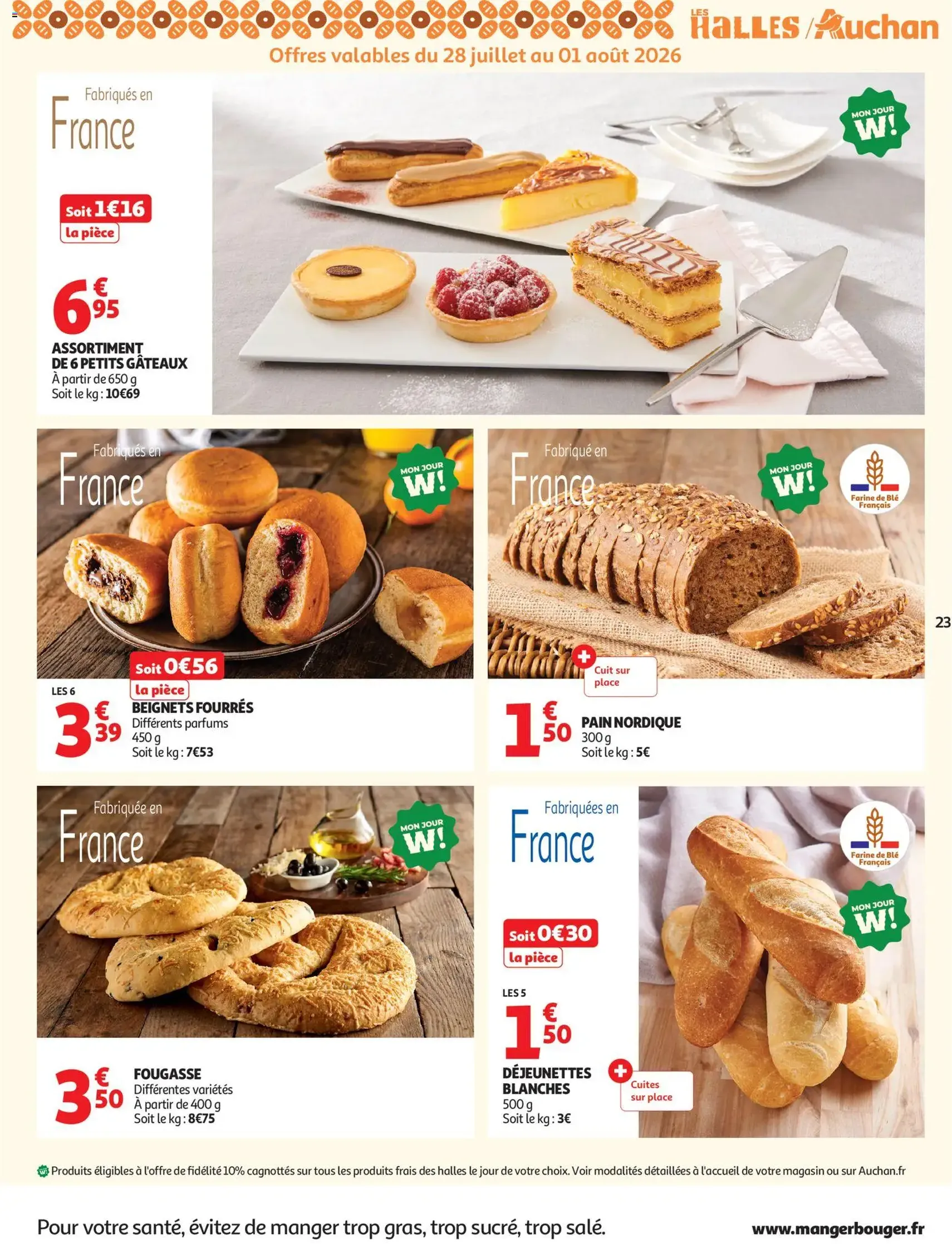 Auchan folder / publicité - geldige folder vanaf 28/07/2026 pagina 23 van 54