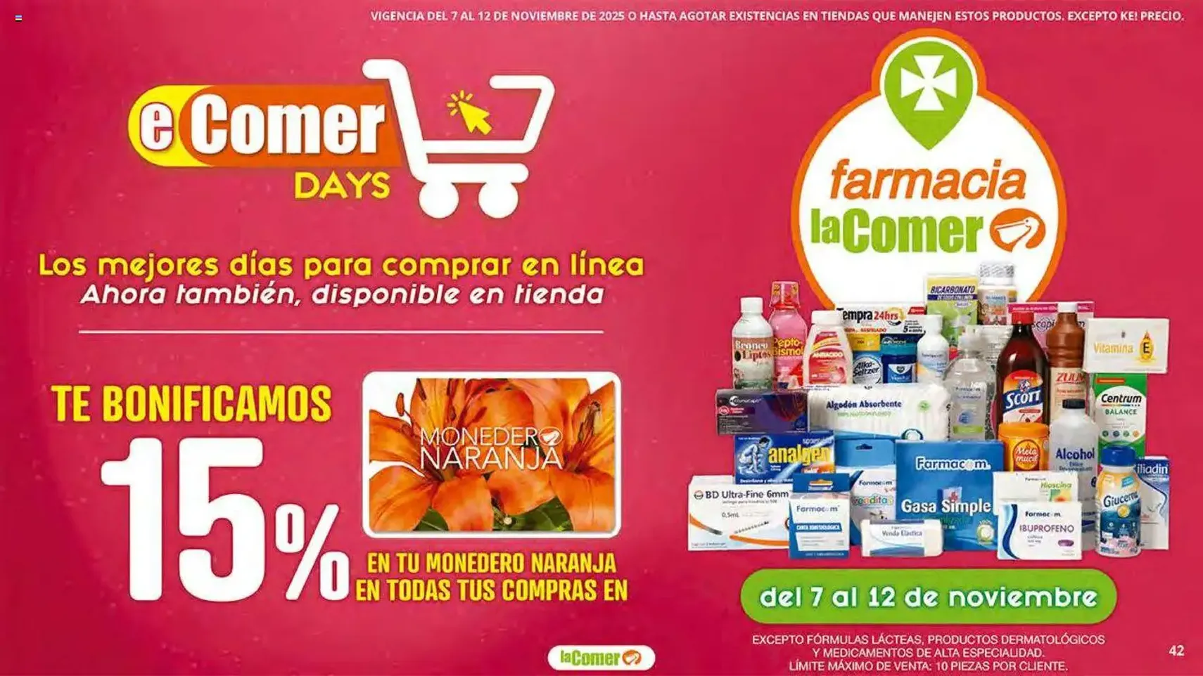 La Comer folleto - folleto válido desde 07/11/2025 página 42 de 43