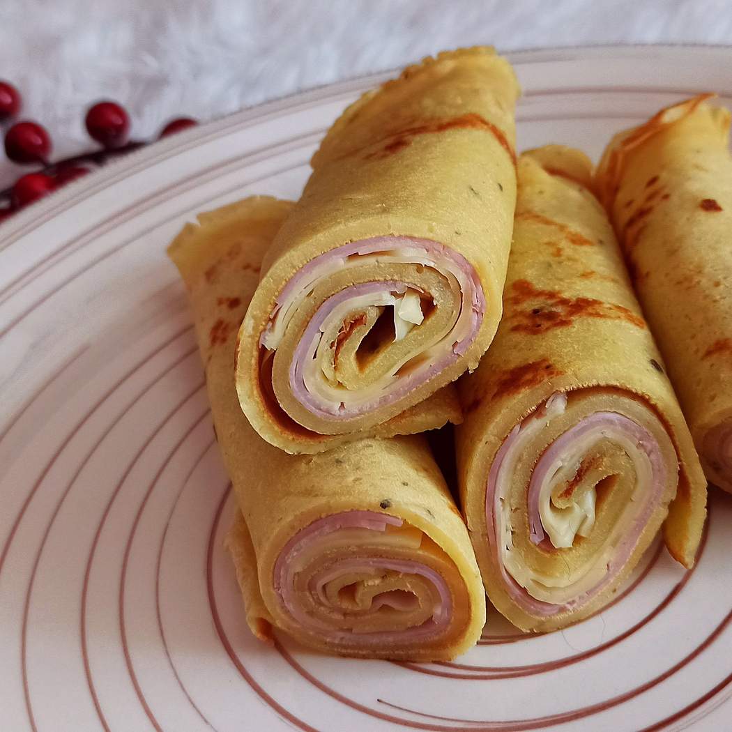Slané špaldové palacinky