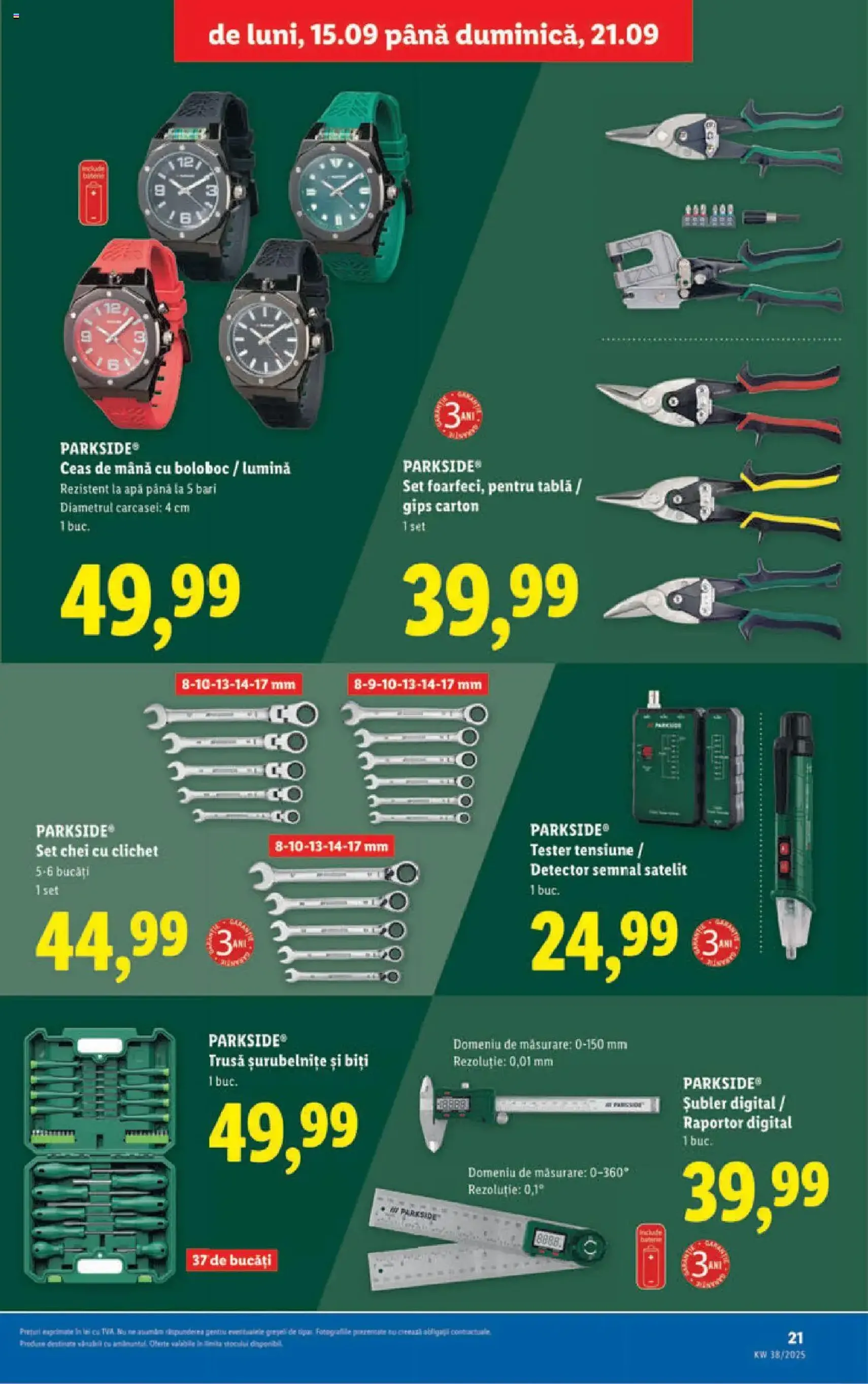 Catalog Lidl - cataloage valabile începând cu 15.09.2025 pagina 21 din 40 Catalog Lidl - cataloage valabile începând cu 15.09.2025 pagina 21 din 40