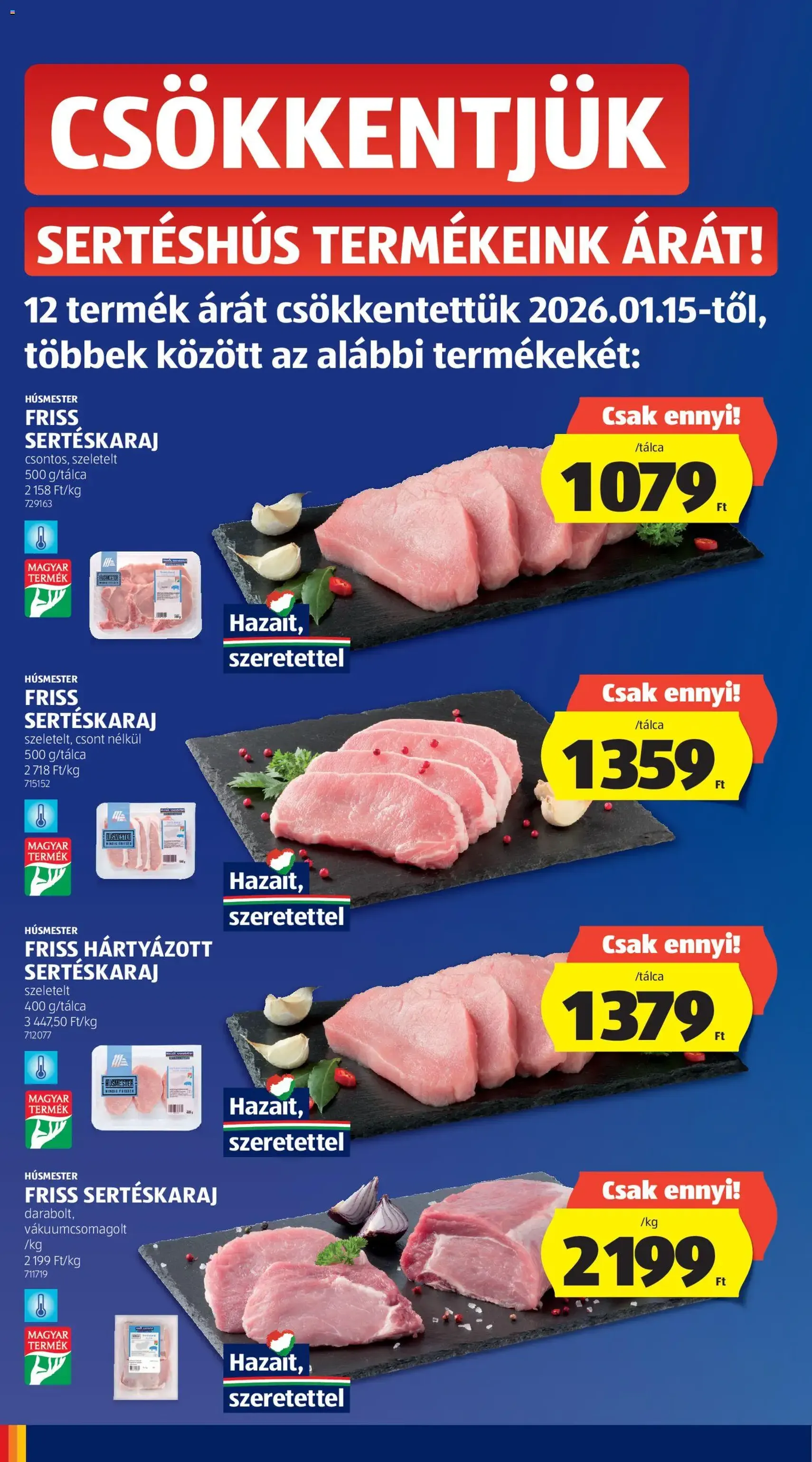 Aldi Akciós újság - 2026.01.22. érvényes szórólap 4 oldal 50 oldalból