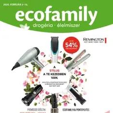 EcoFamily Akciós újság - szórólap előnézete érvényes 2026.02.05. -tól