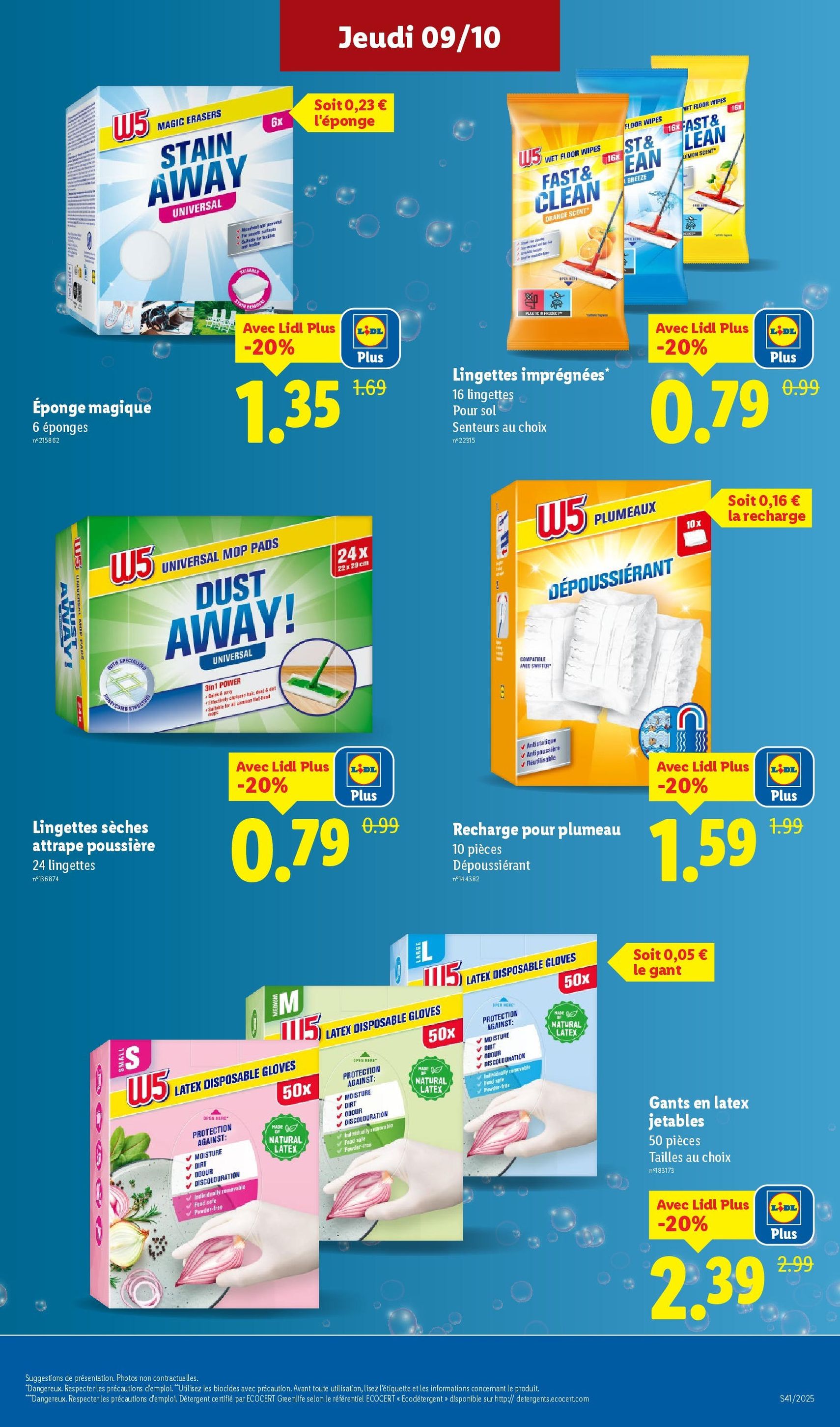 LIDL catalogue semaine 41 - brochure valable à partir du 09/10/2025, page 27 sur 73