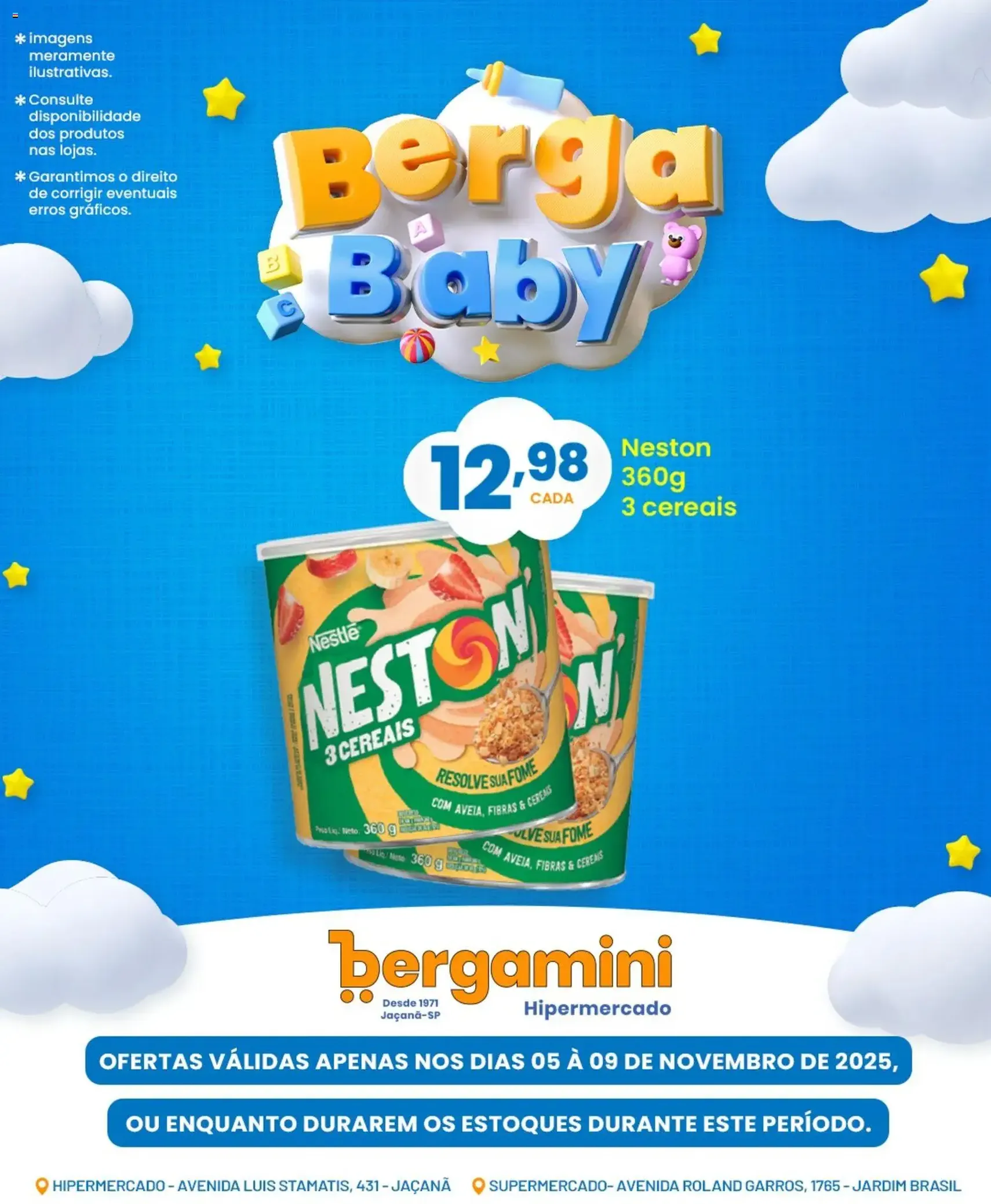 Supermercado Bergamini - Ofertas Berga Baby - folheto válido a partir de 05/11/2025 página 4 de 9