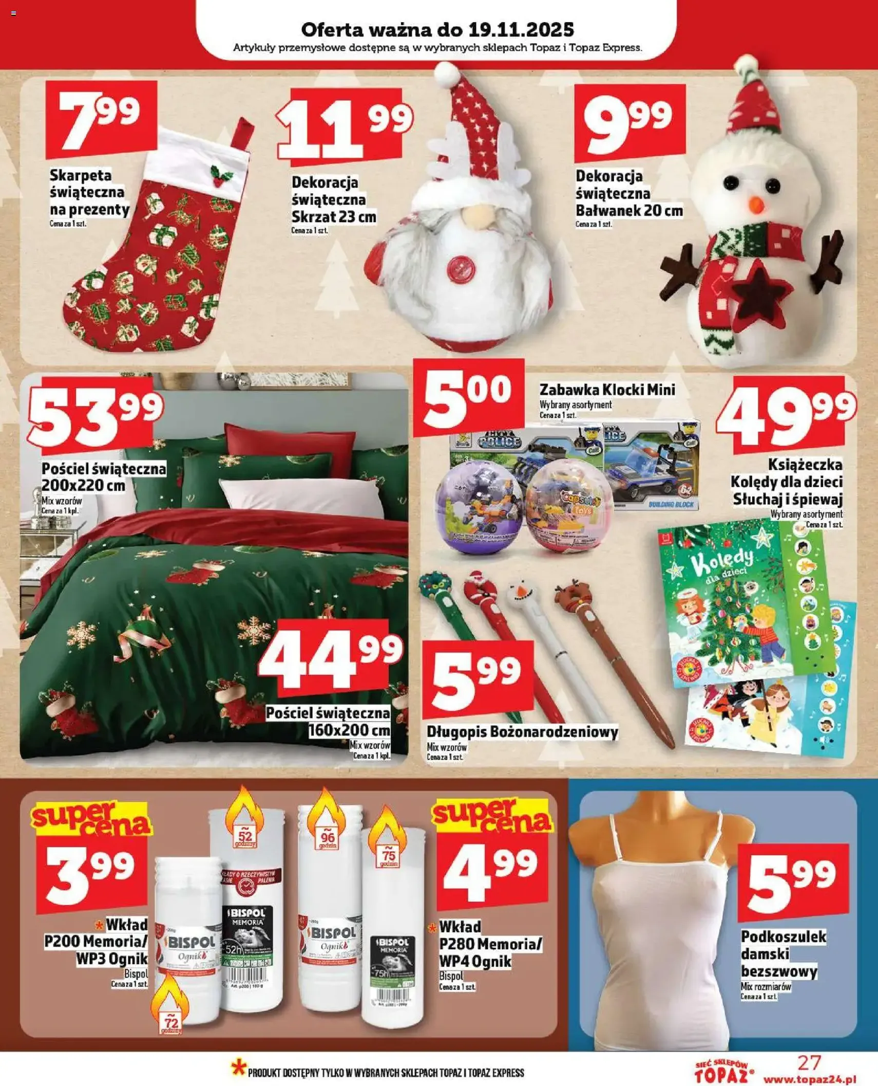Topaz Gazetka - ważny gazetka od 13.11.2025 strona 27 z 28