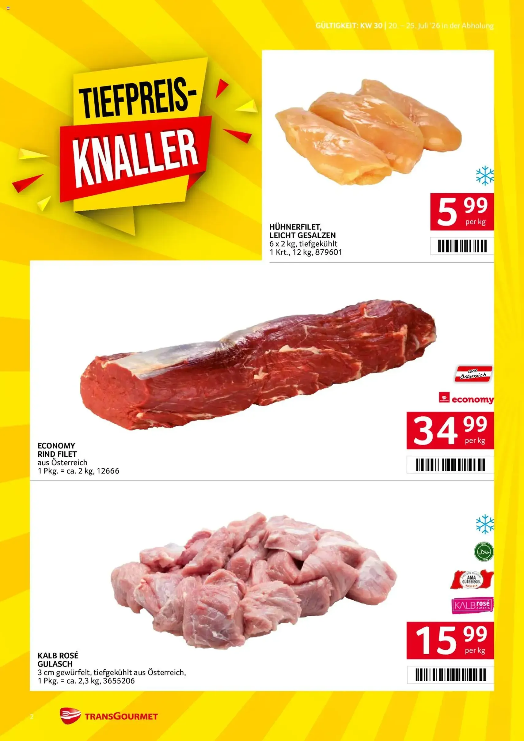 Transgourmet Flugblatt - Gültiger Prospekt ab 20.07.2026, Seite 2 von insgesamt 27