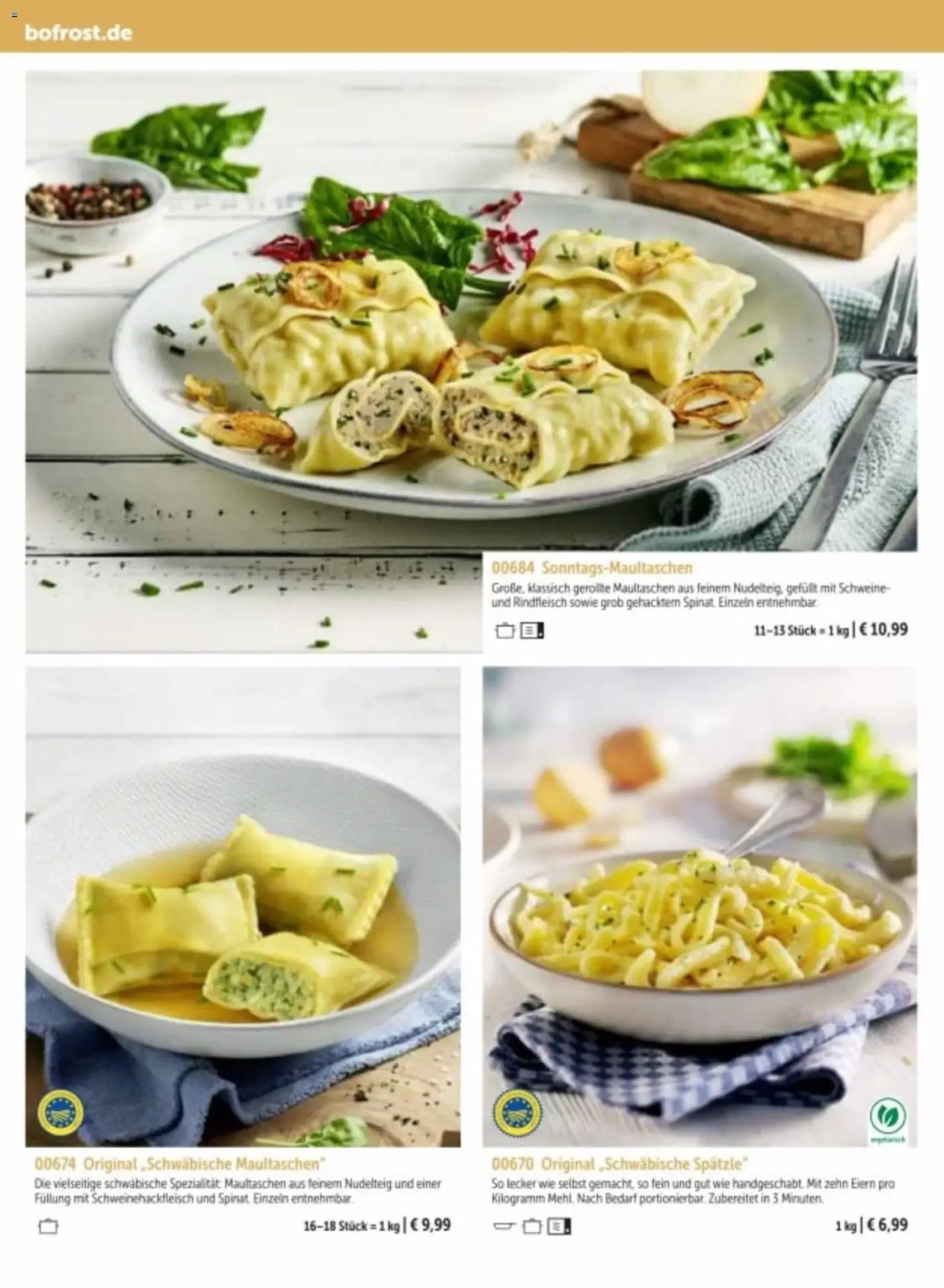 Bofrost Katalog - Gültiger Prospekt ab 06.03.2026, Seite 50 von insgesamt 150