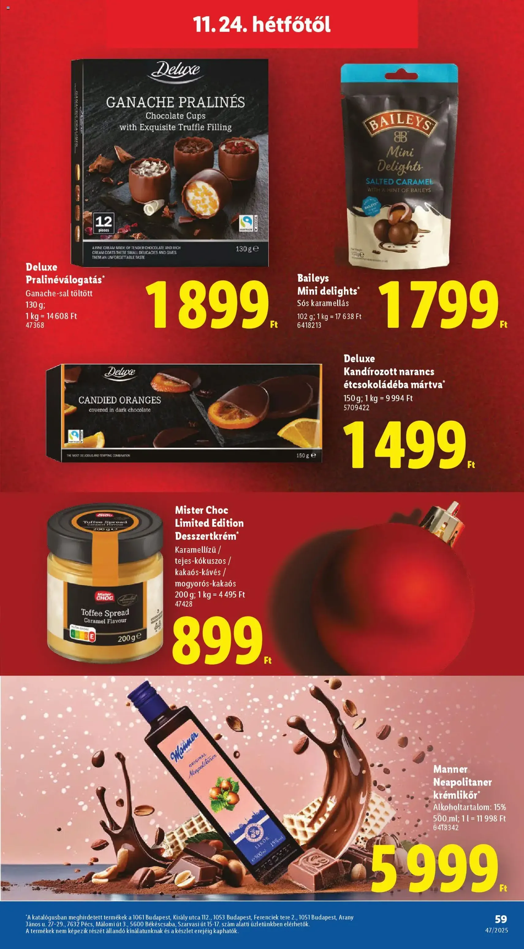 Lidl Black Friday - 2025.11.20. érvényes szórólap 59 oldal 66 oldalból