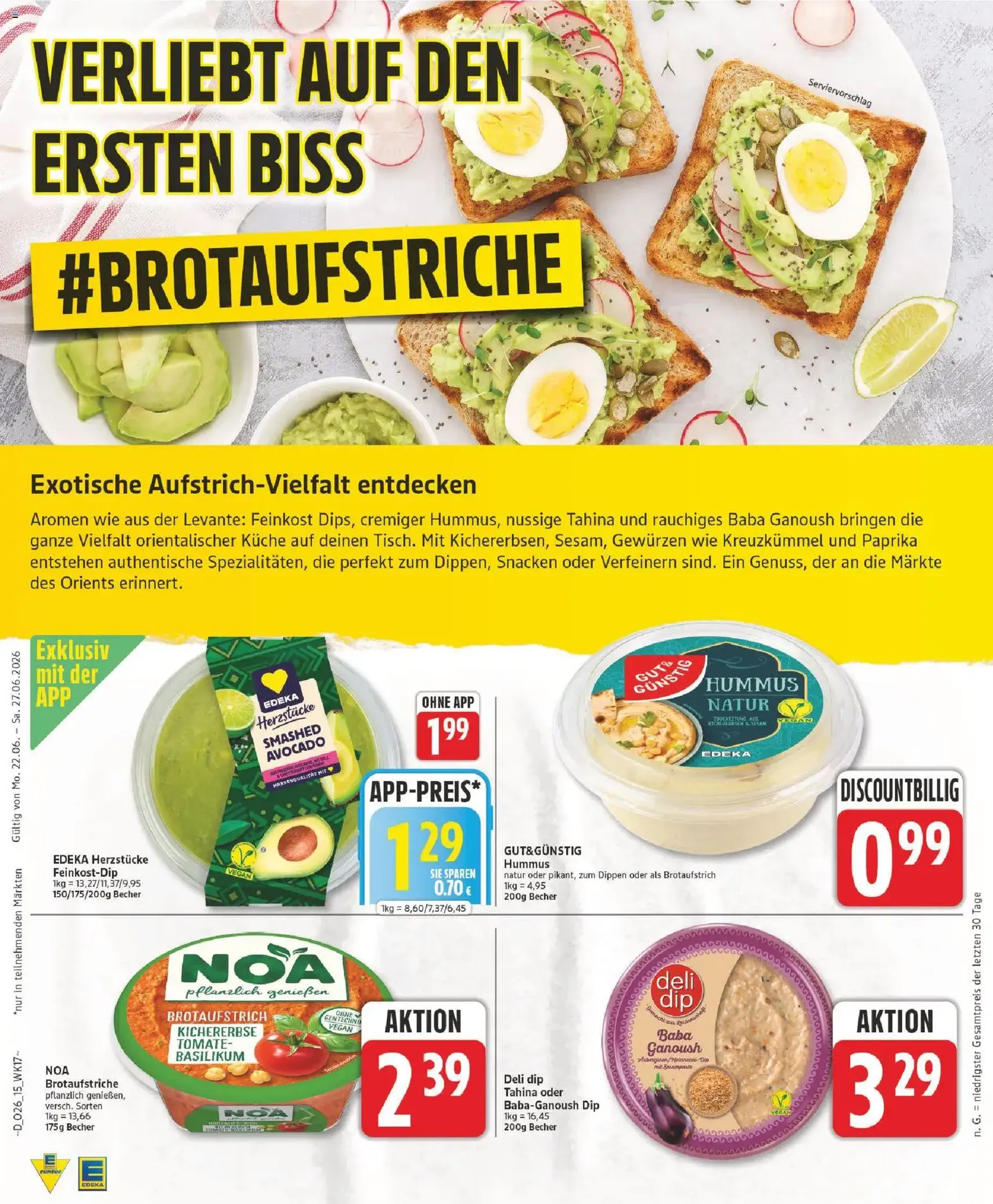Edeka Prospekt - Gültiger Prospekt ab 22.06.2026, Seite 15 von insgesamt 25