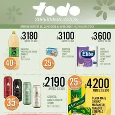 Vista previa del folleto Supermercados TODO Ofertas válido desde 28/07/2026
