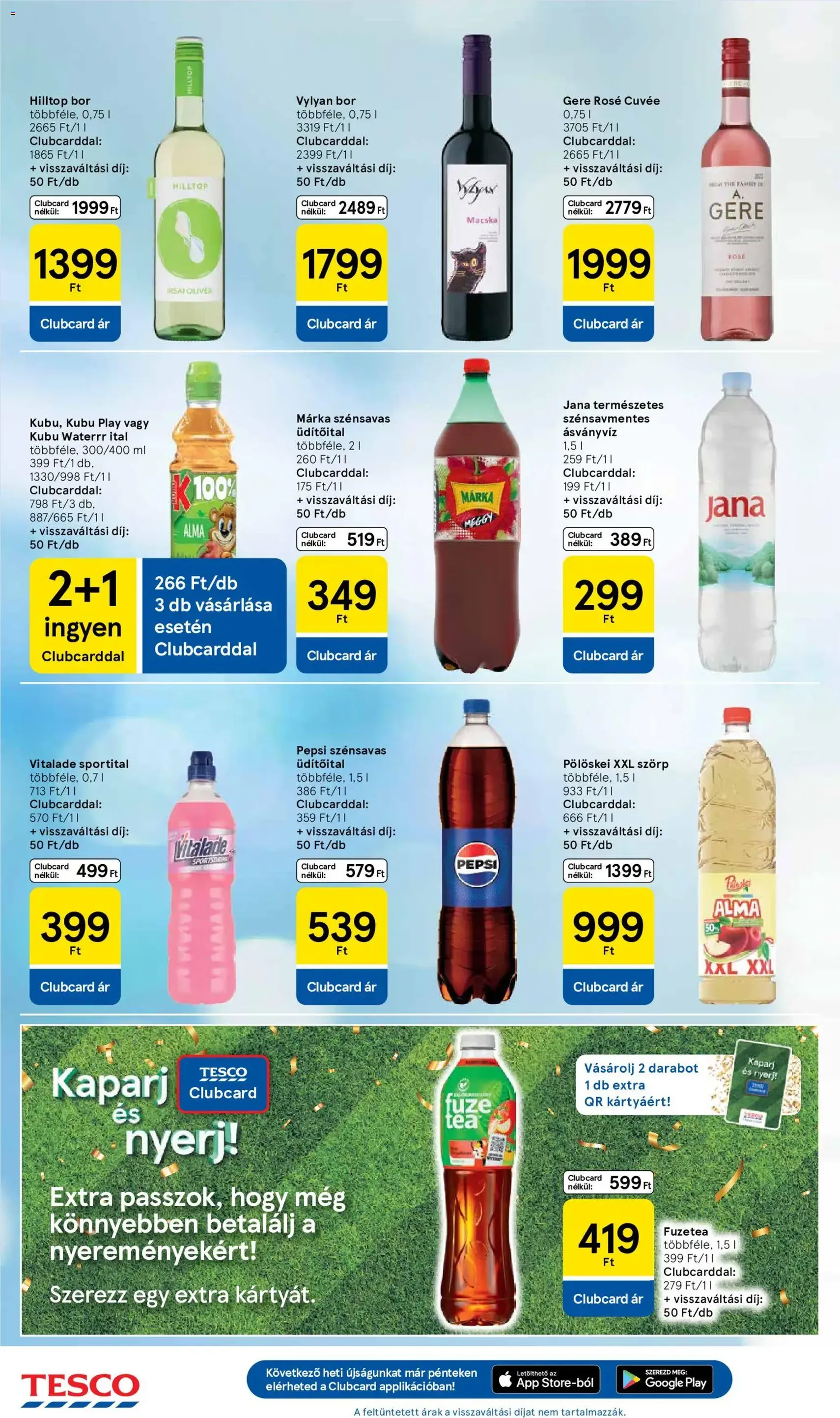Tesco aktuális akciós újság - 2026.06.18. érvényes szórólap 26 oldal 38 oldalból