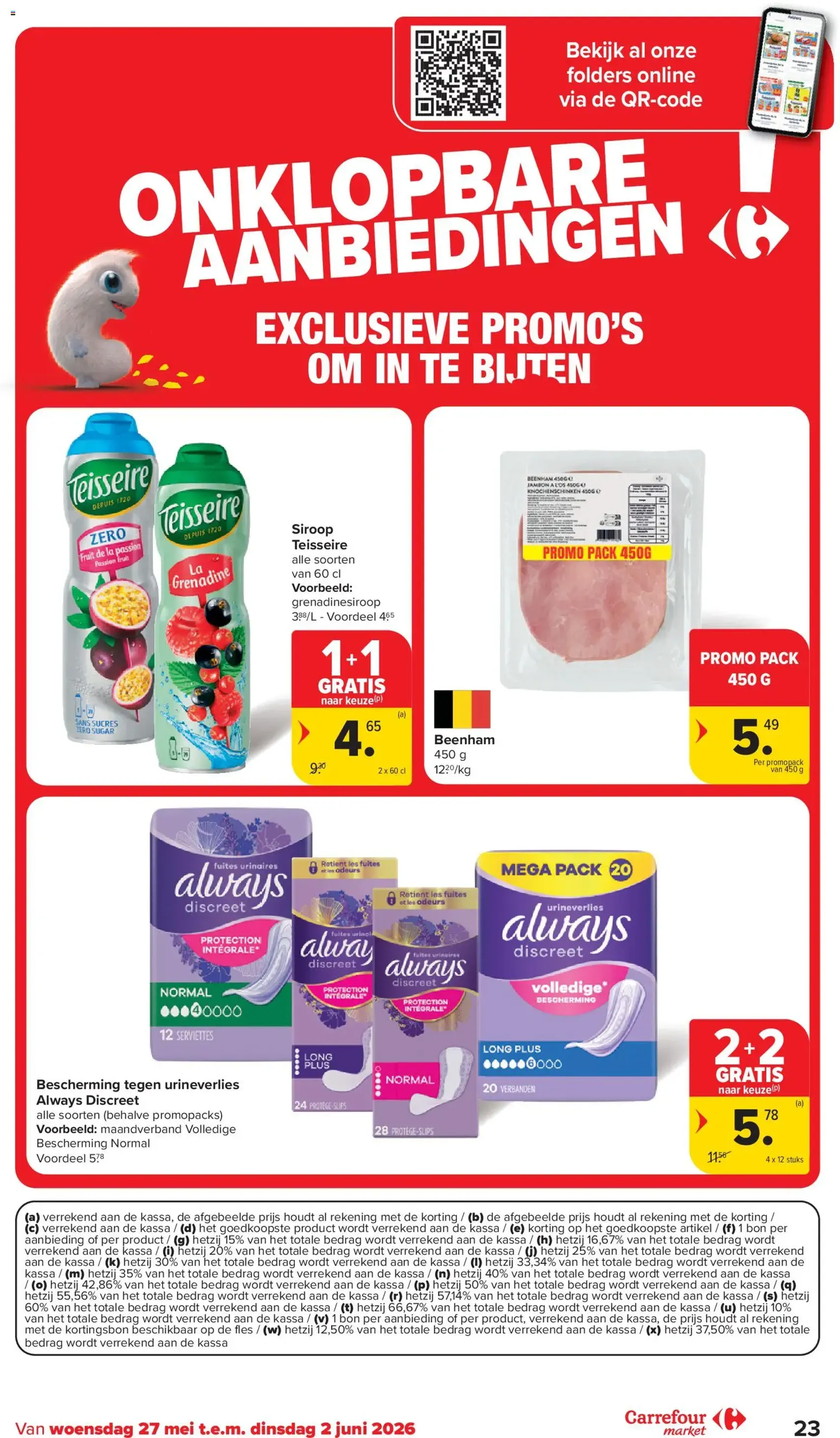 Carrefour market folder week 22 - geldige folder vanaf 27/05/2026 pagina 23 van 24