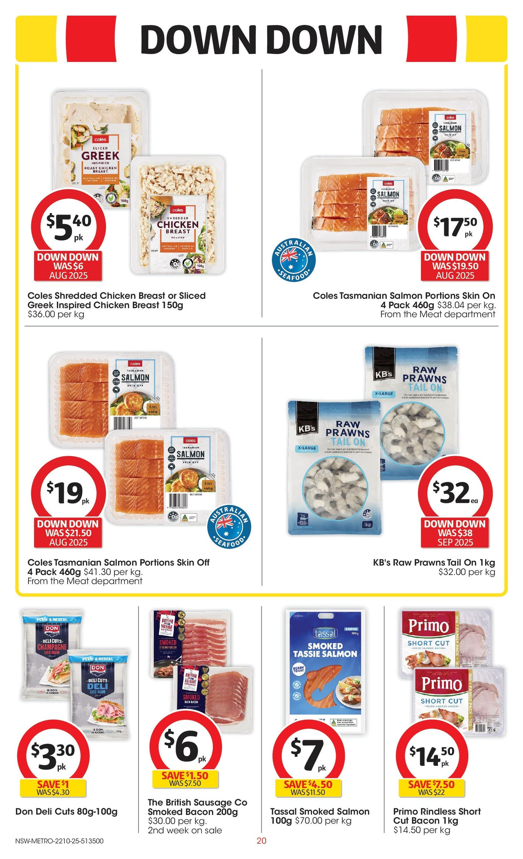 Coles Catalogue NSW - valid flyer from 22/10/2025, page 20 of 47 Coles Catalogue NSW - valid flyer from 22/10/2025, page 20 of 47