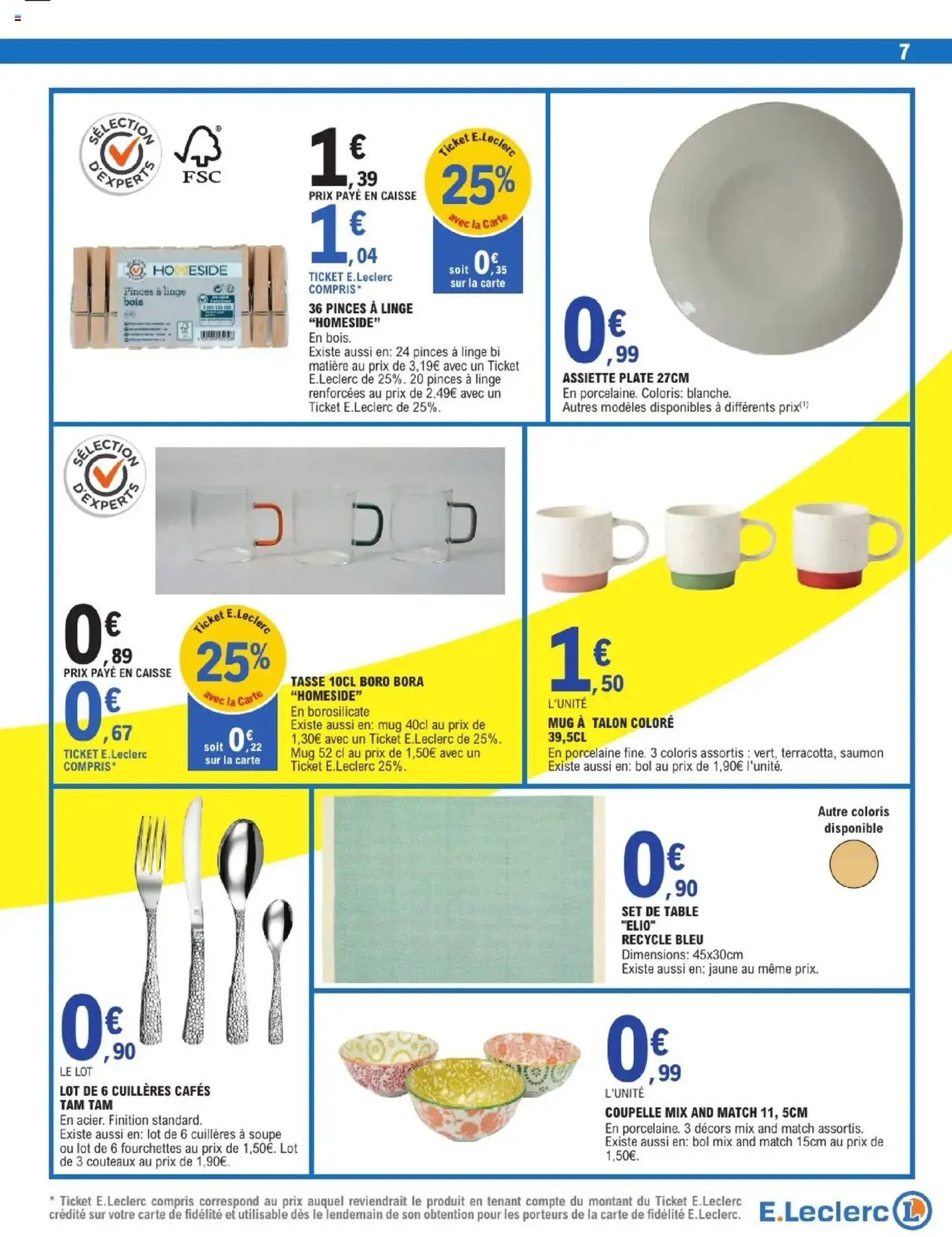 E.Leclerc catalogue semaine 37 - brochure valable à partir du 09/09/2025, page 7 sur 16 E.Leclerc catalogue semaine 37 - brochure valable à partir du 09/09/2025, page 7 sur 16