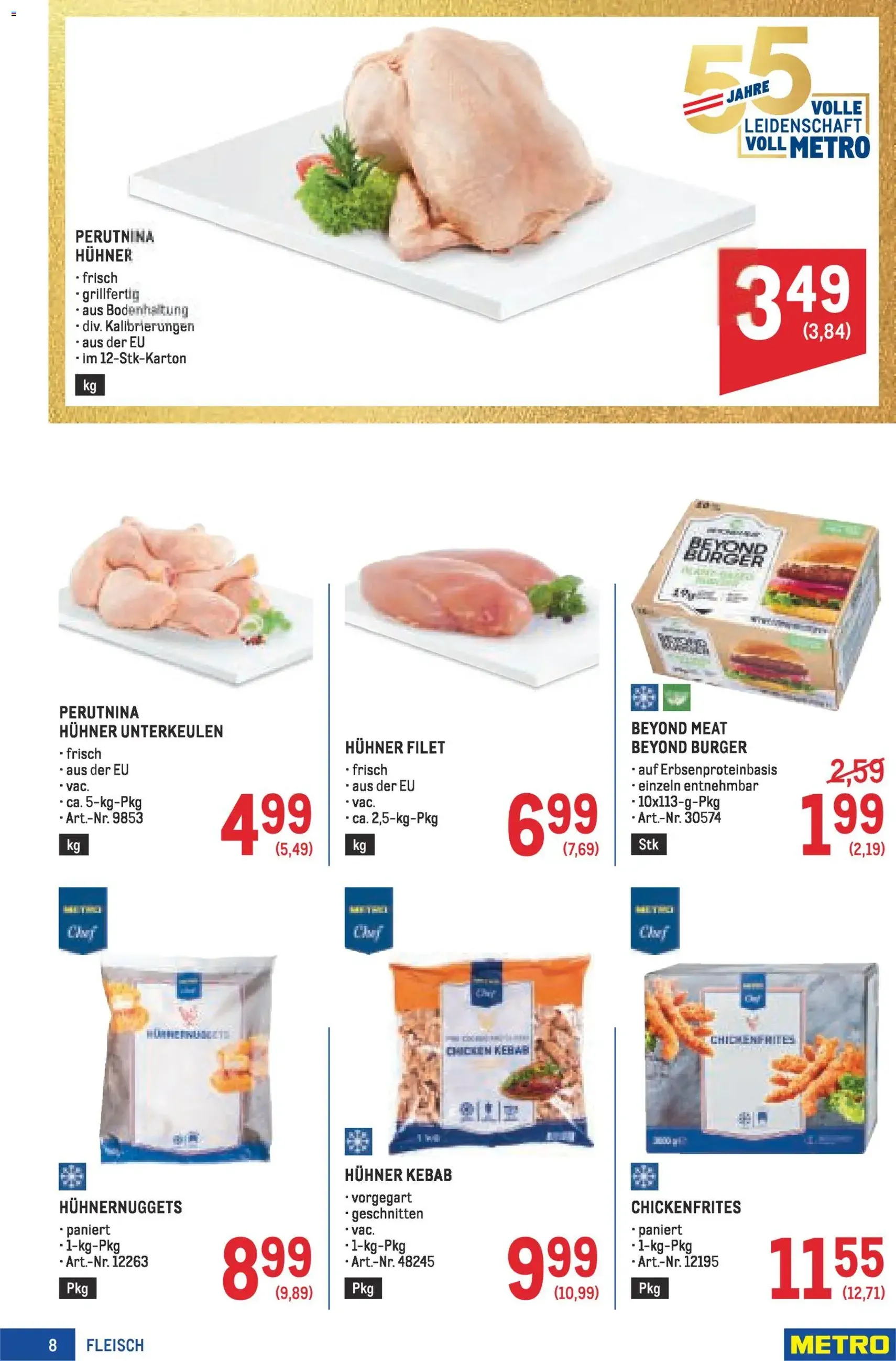 Metro angebote Profi - Gültiger Prospekt ab 19.02.2026, Seite 8 von insgesamt 64