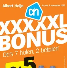 Albert Heijn folder week / de la semaine 45 - voorvertoning van de folder geldig vanaf 03/11/2025