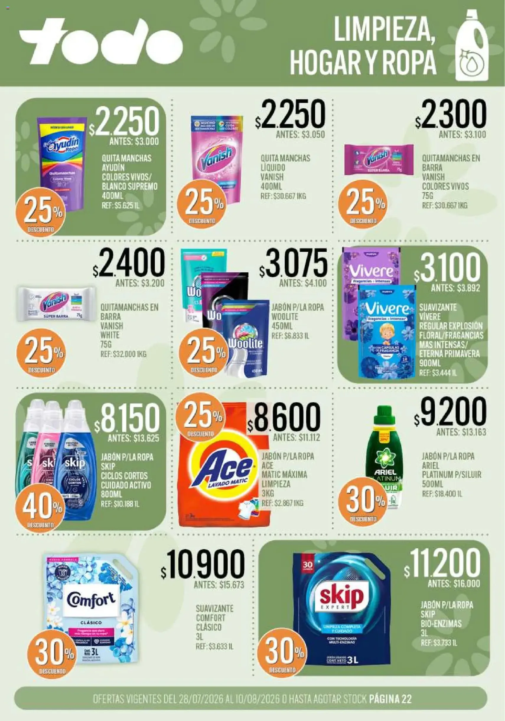 Supermercados TODO Ofertas - folleto válido desde 28/07/2026 página 22 de 24