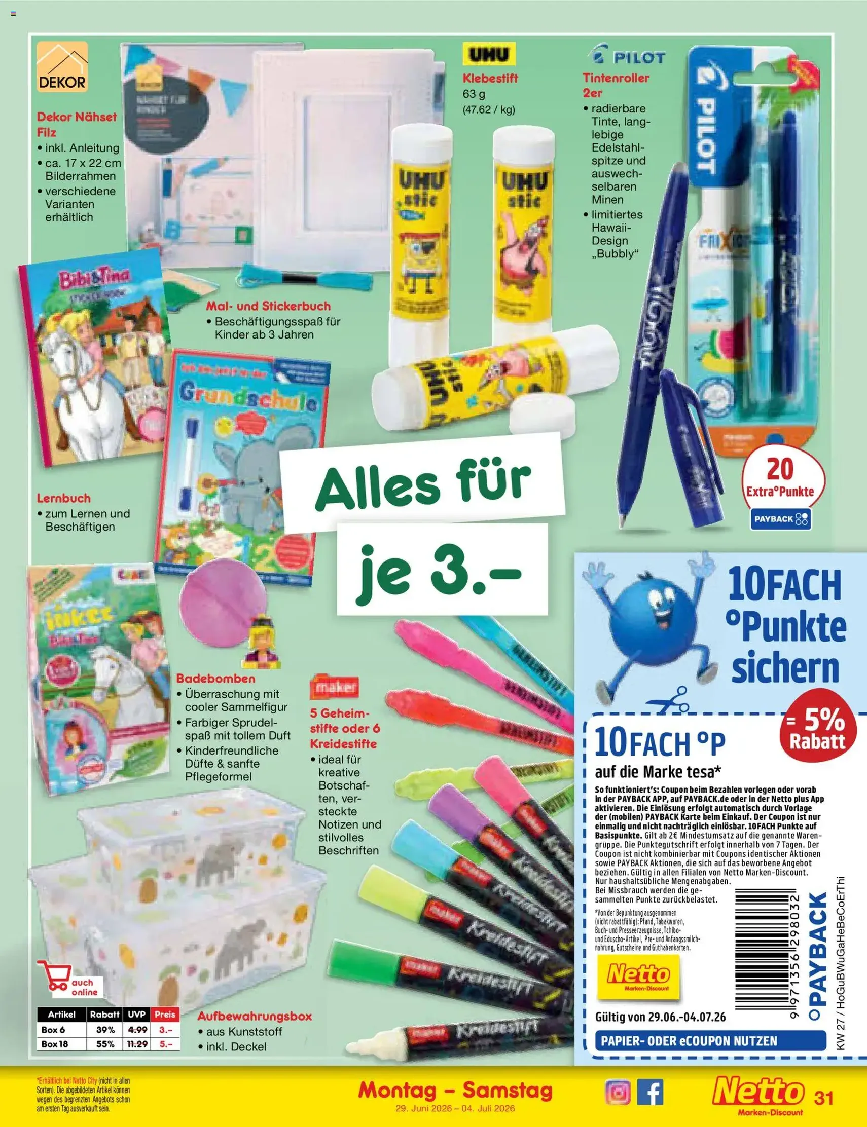Netto Marken-Discount Prospekt - Gültiger Prospekt ab 29.06.2026, Seite 47 von insgesamt 70