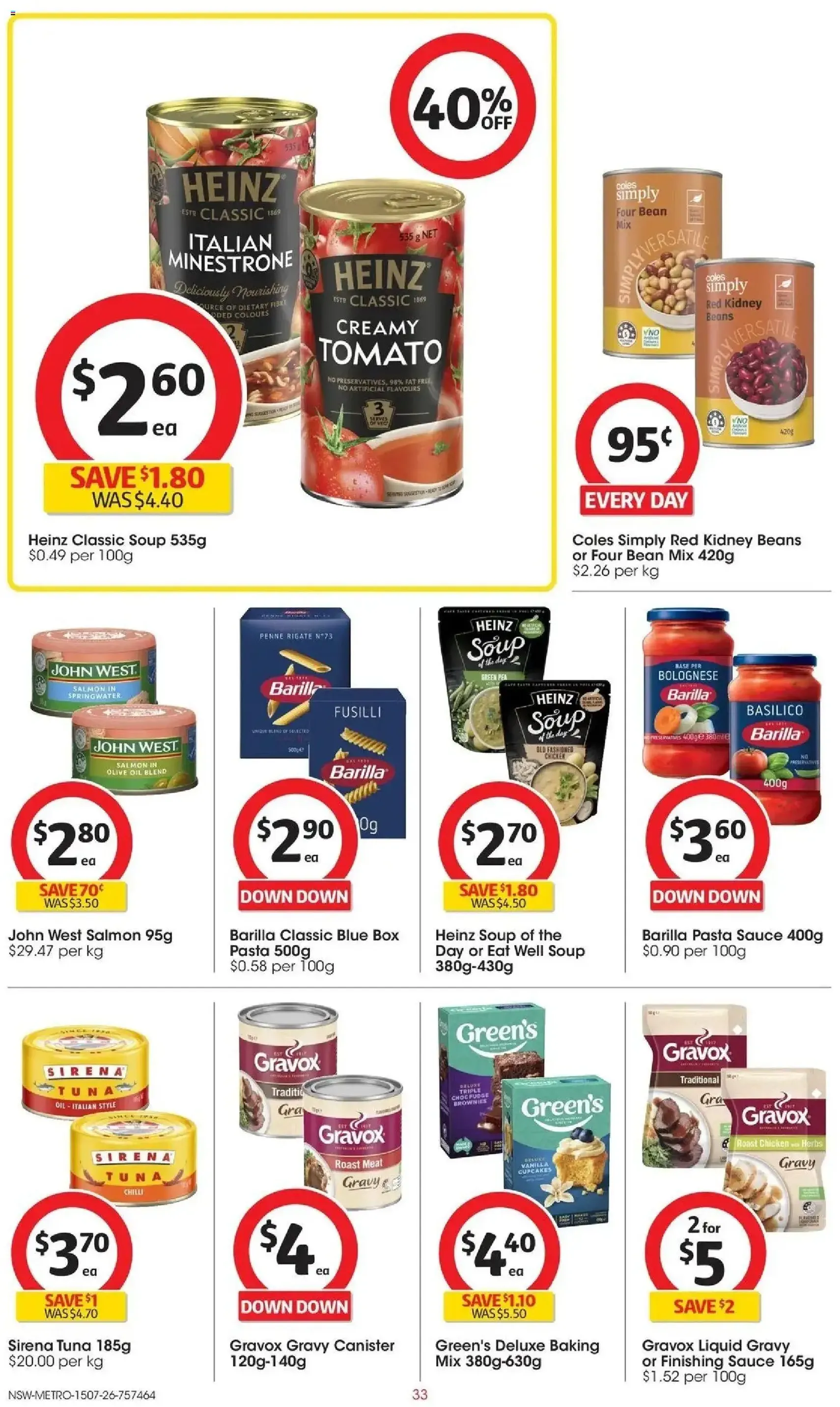 Coles catalogue - valid flyer from 15/07/2026, page 33 of 51