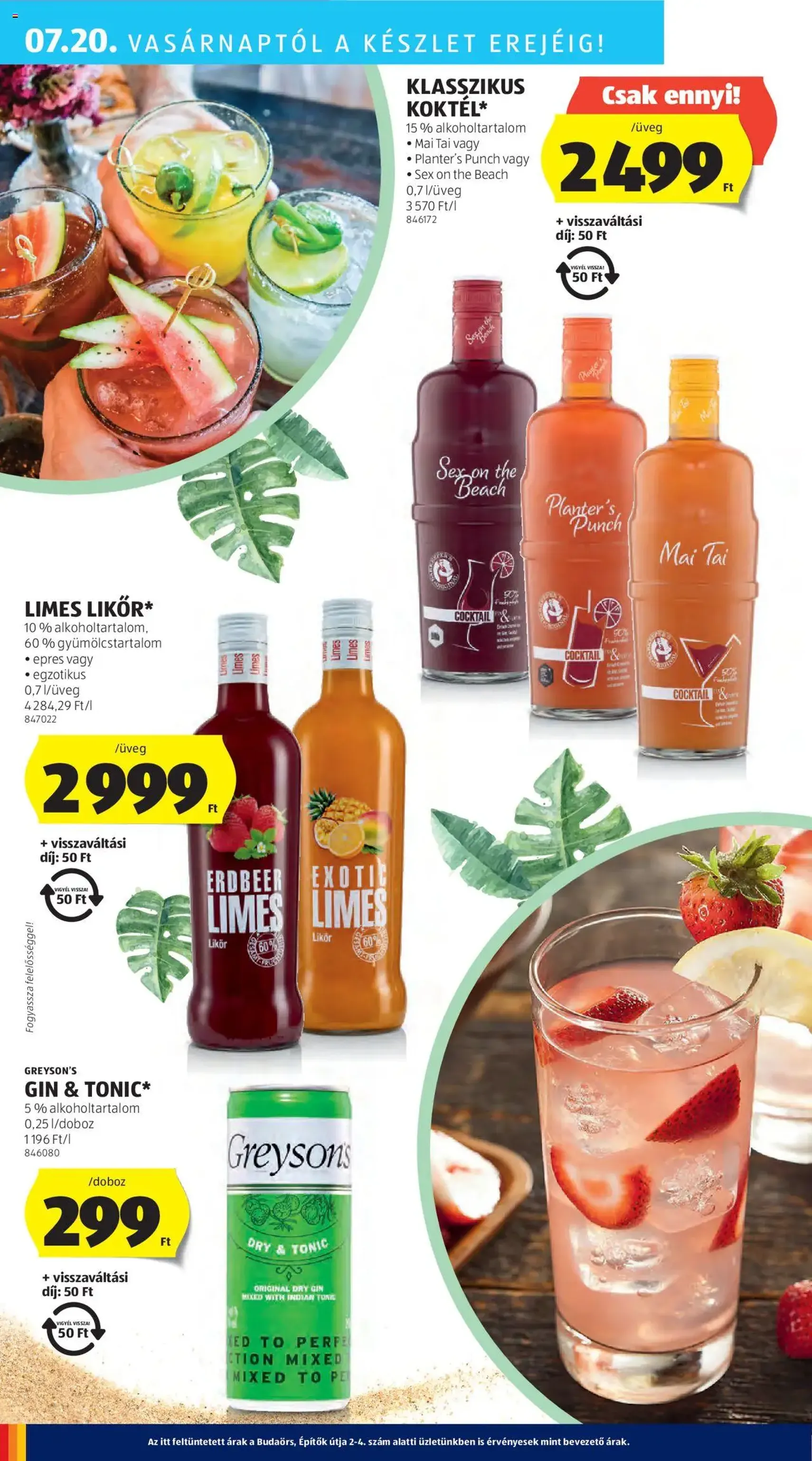 Aldi Akciós újság - 2025.07.17. érvényes szórólap 38 oldal 56 oldalból Aldi Akciós újság - 2025.07.17. érvényes szórólap 38 oldal 56 oldalból