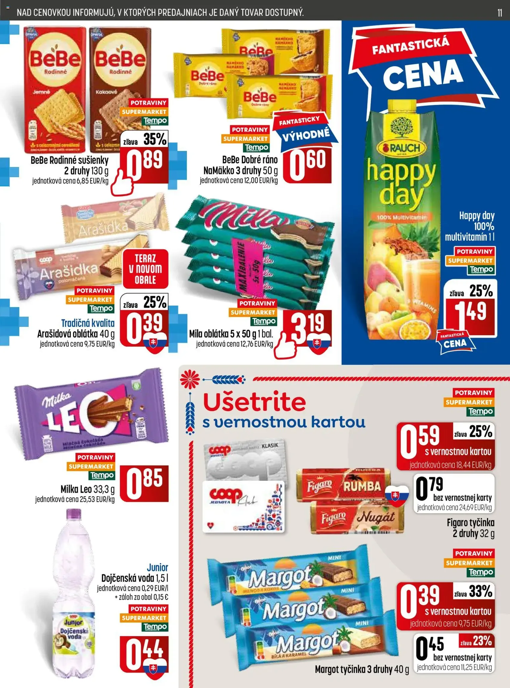 COOP Jednota leták - platný leták od 25.06.2026 strana 11 z 32