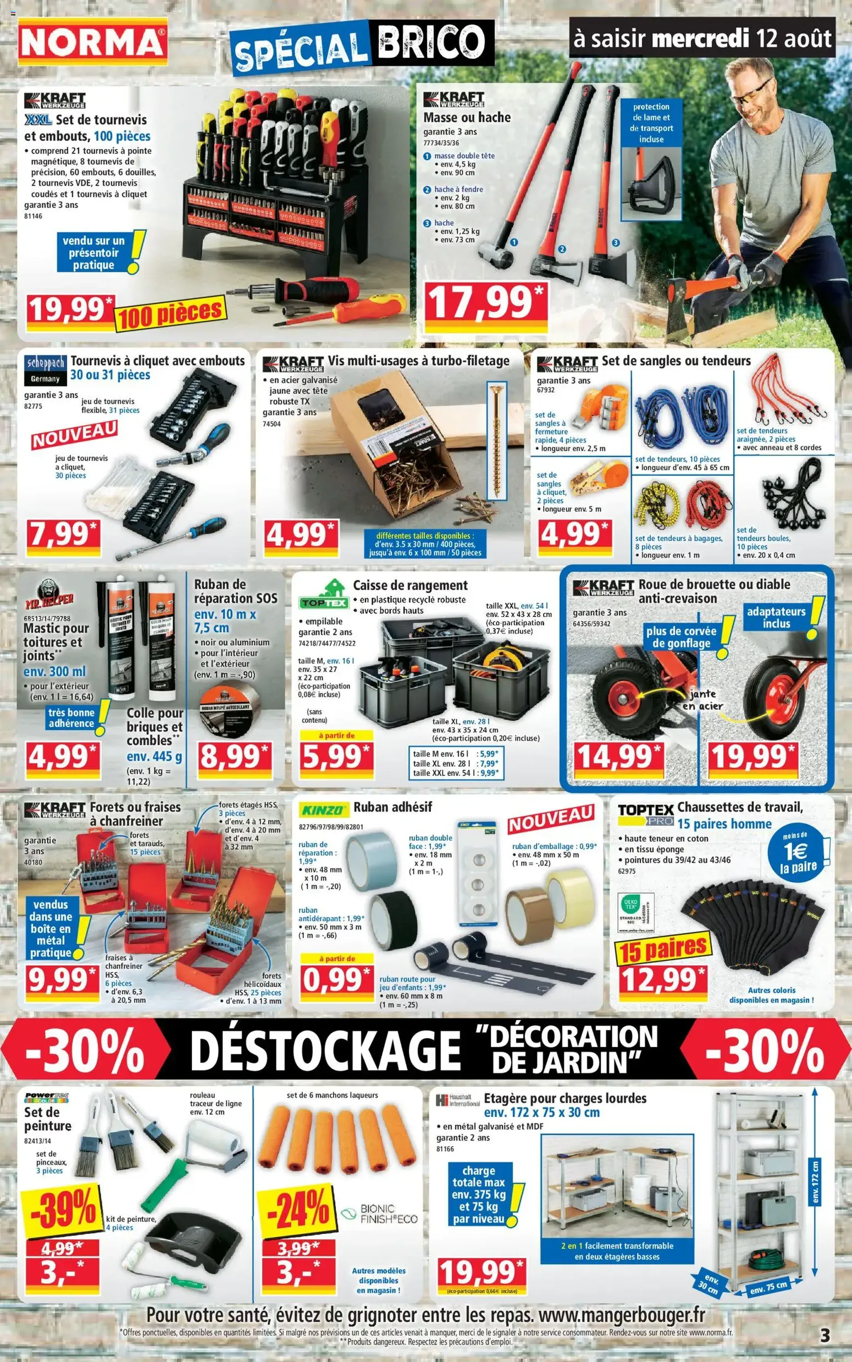 Norma catalogue - brochure valable à partir du 12/08/2026, page 3 sur 12