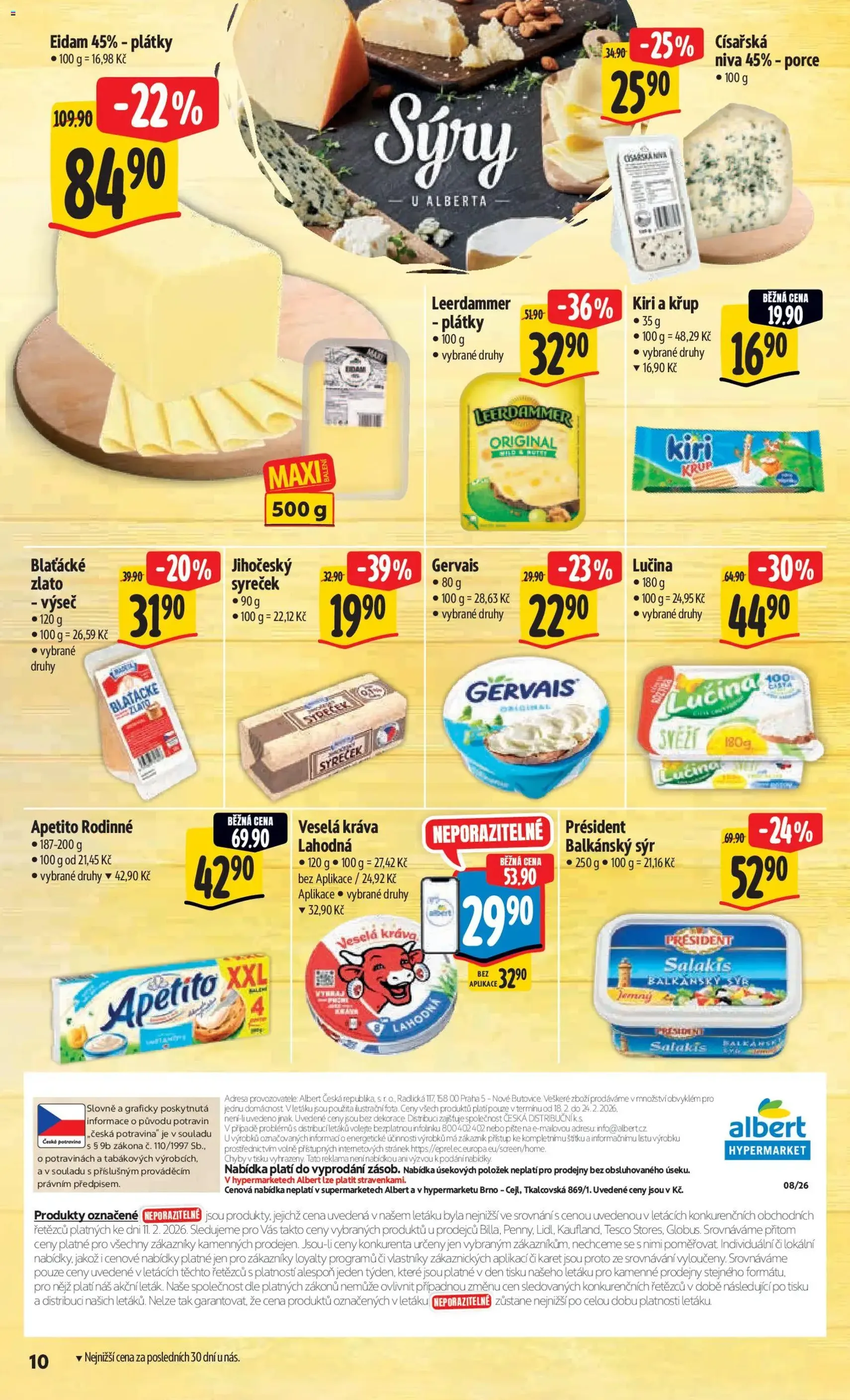 Albert leták - Hypermarket - platný leták od 18.02.2026 strana 18 z 47