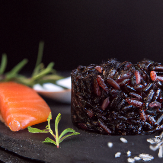 Anteprima ricetta Riso Venere con salmone